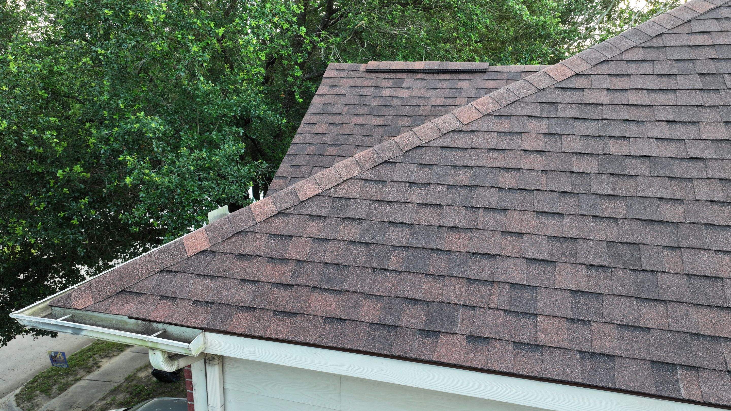 Autumn Brown Shingle Roof Replacement — Houston, TX by PL Roofing & SB Roofing, LLC.