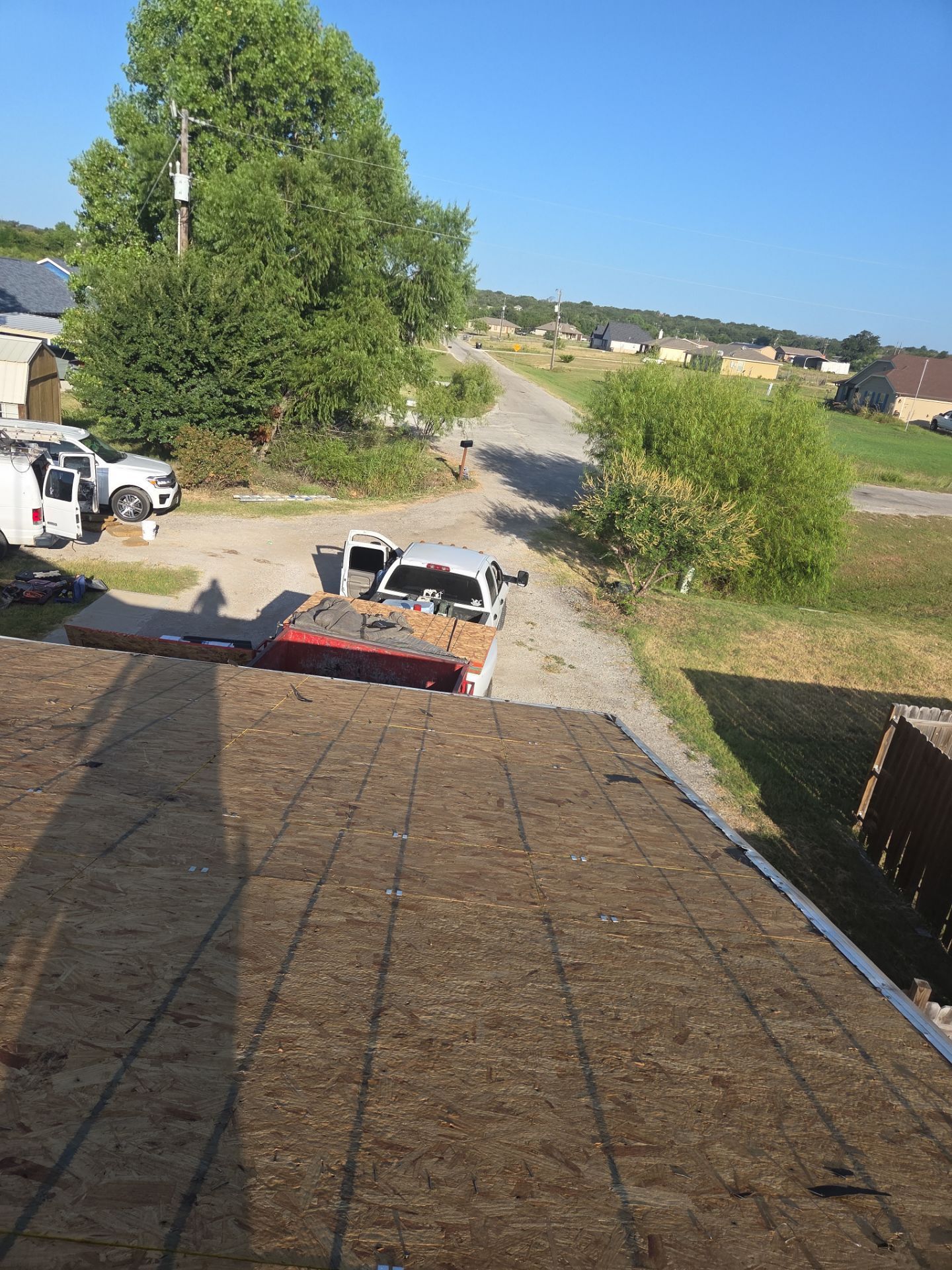 Project in Weatherford by Lonestar Roofing and Restoration LLC.