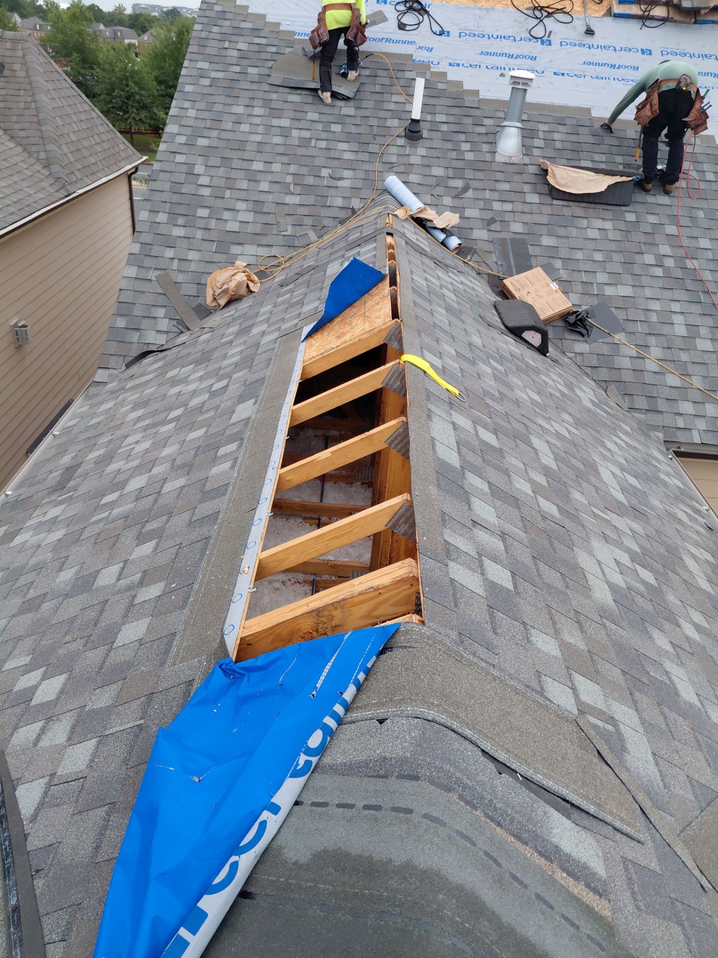Ashburn: Residential Roof Replacement  with CertainTeed Landmark Pro in Max Def Georgetown Gray by RM Banning, Inc.