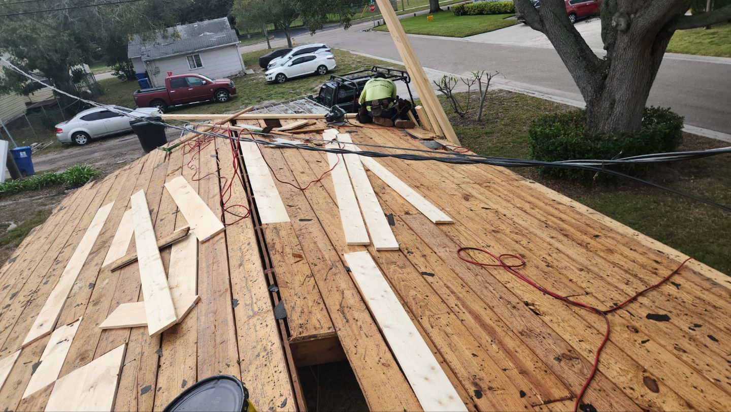 Project in St. Petersburg 33711 by Mitchell Roofing Company LLC 