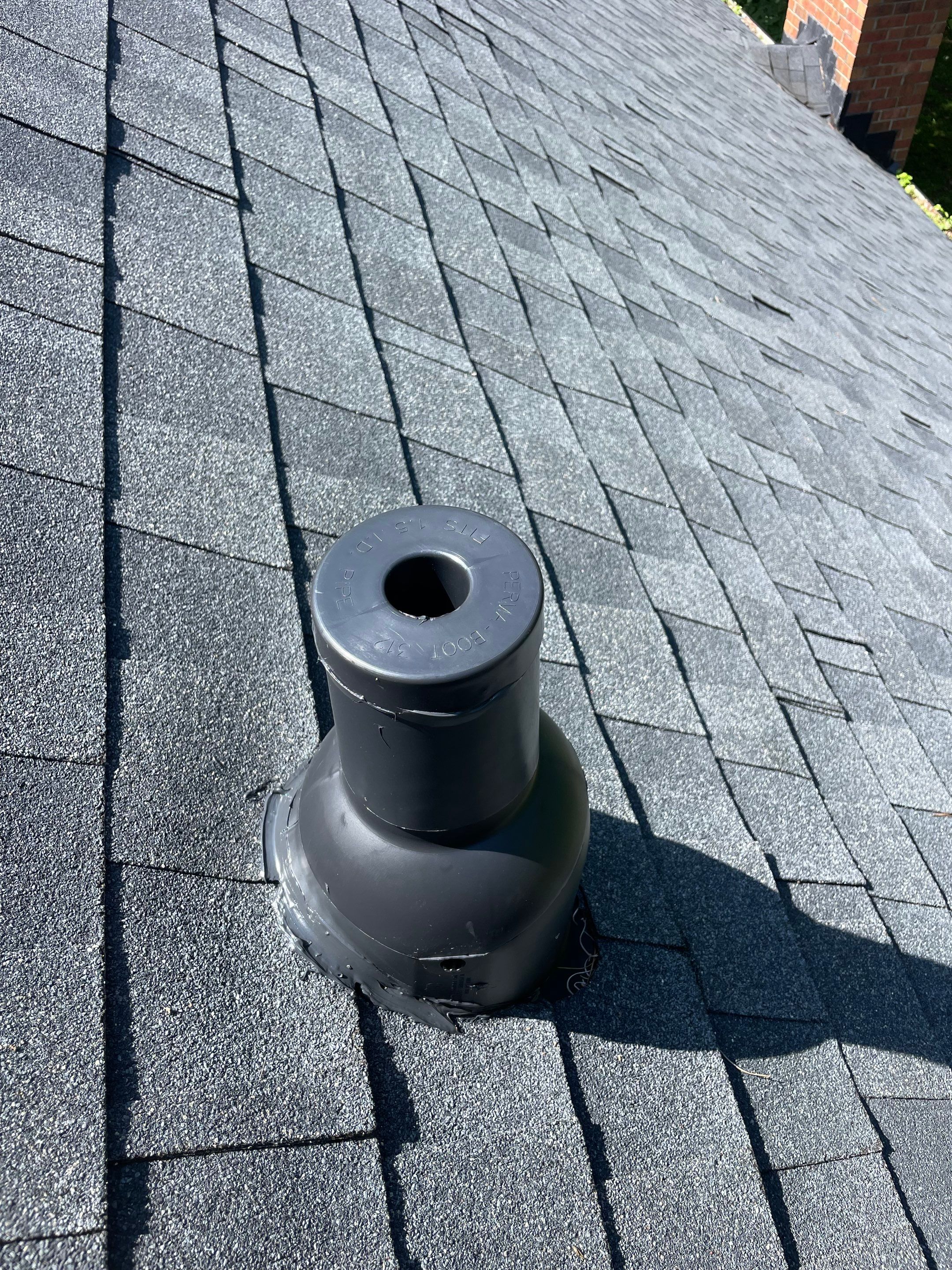 Roof repair and perma boot installation by Best Roofing Now LLC