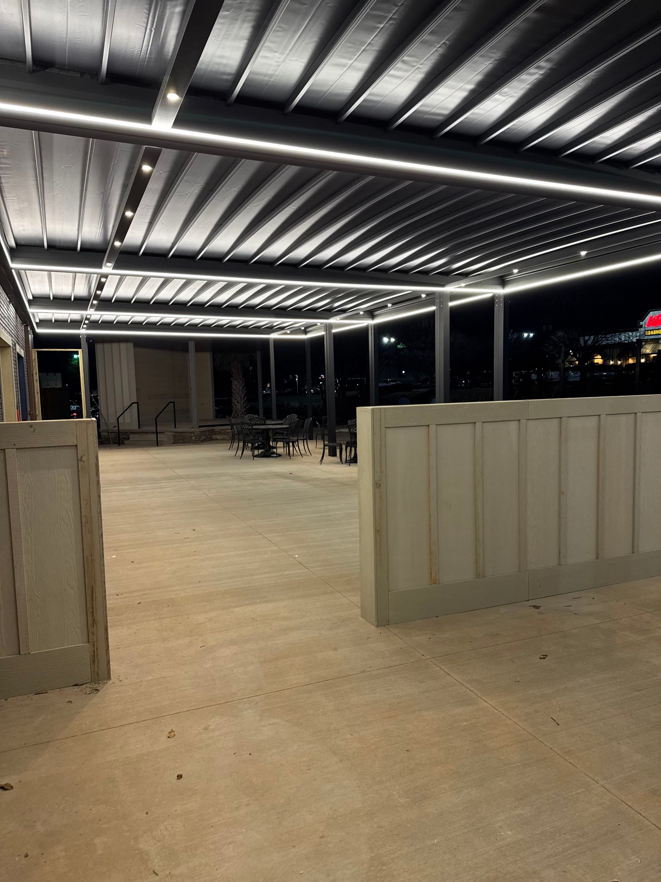 Restaurant project in process - Greenville, SC  by Southern Traditions Window Fashions