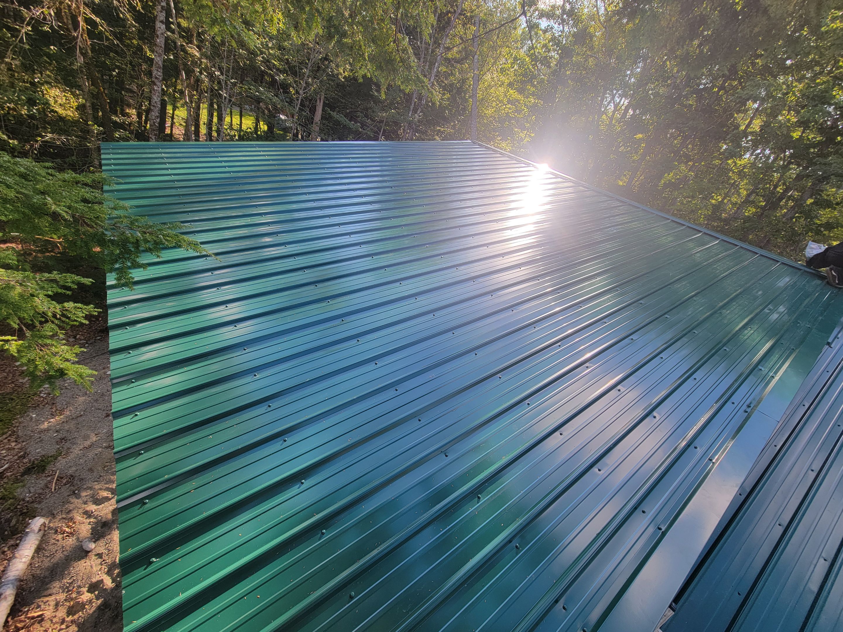 New Metal Roof using All Thats Metal 29g Currigated  by The B.A.R Roofing