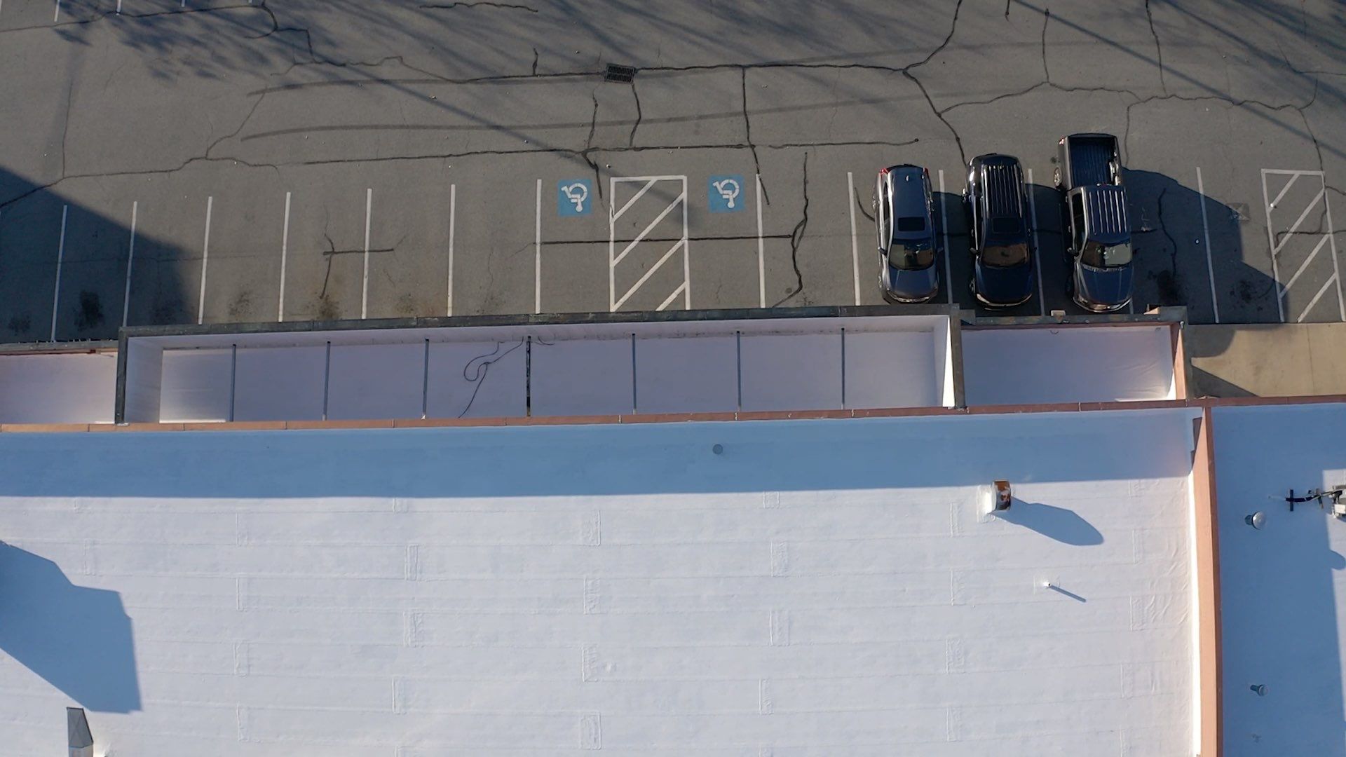 Commercial Coating using Poly Urerthane and Silicone Coating by Just In Time Roofing and Restoration