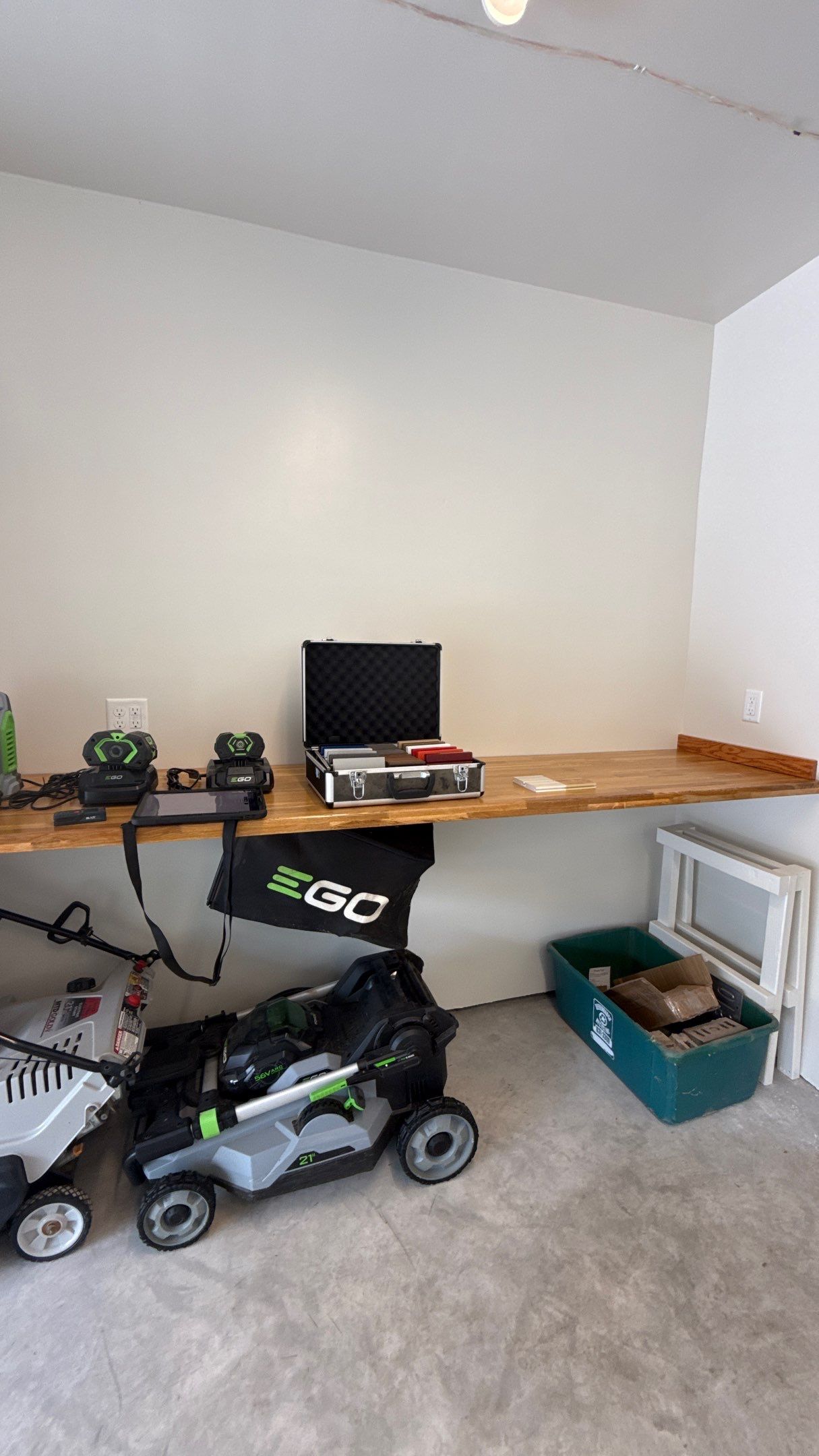 Custom Garage Storage and Slatwall Installation in Prairie Village by Banner Garage