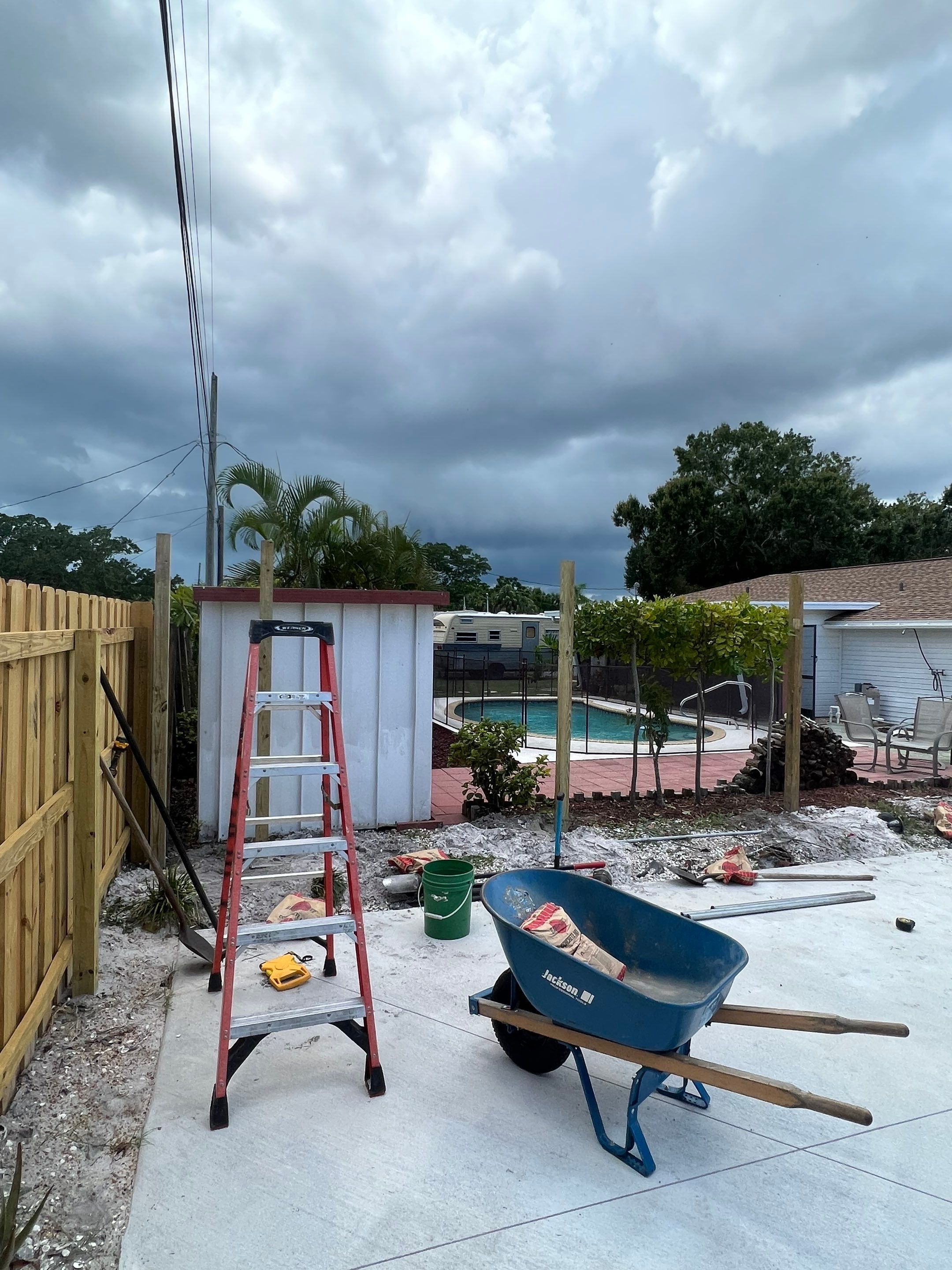 Bradenton, FL Wood Fence Installation using Board on Board Wood Fence by Asap fence and gates, LLC