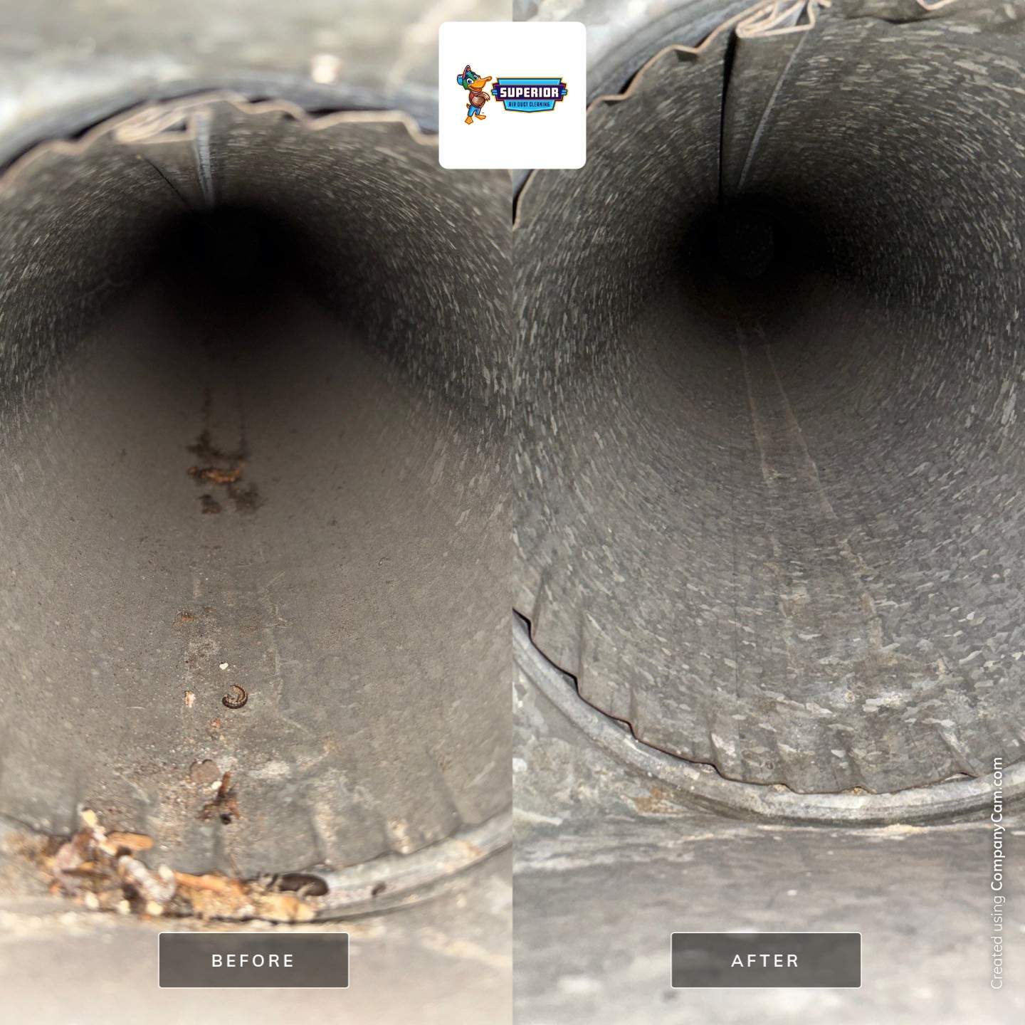 Air Duct Cleaning With a Vacuum Truck in Warren, OH by Superior Air Duct Cleaning