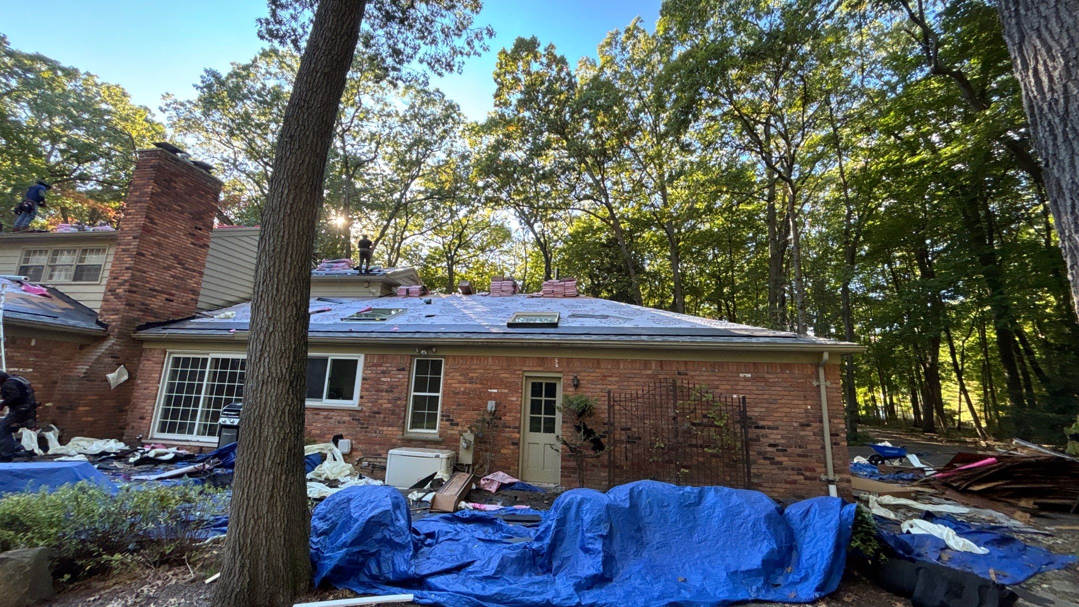 Roof Replacement using Owens Corning Slatestone Gray by 180 Contractors