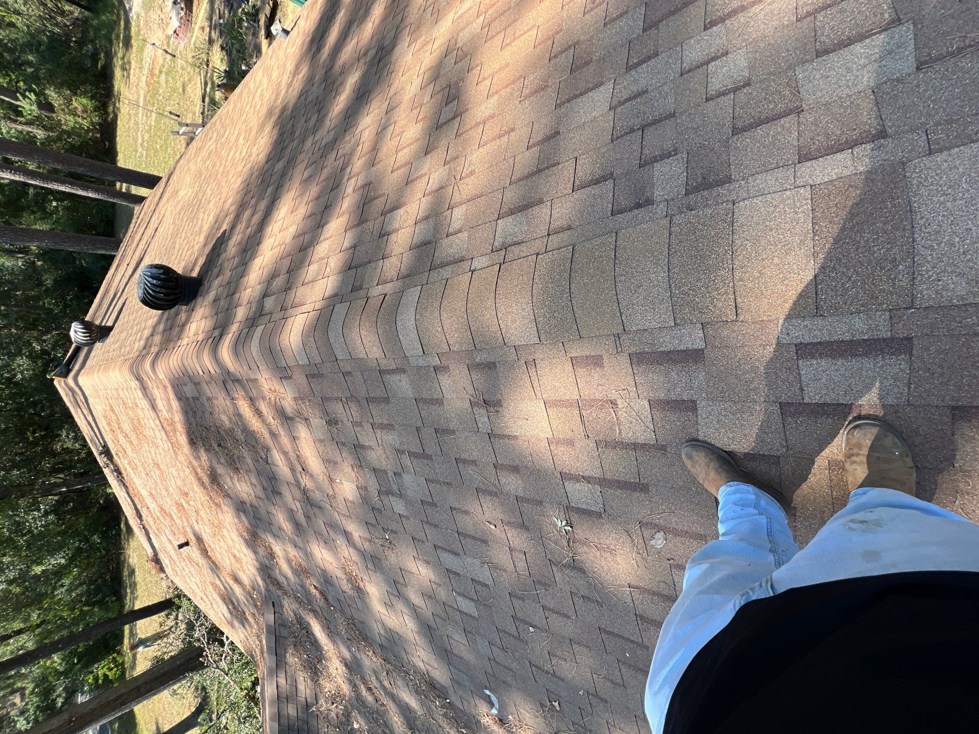 Residential Roofing Installation using Owen's Corning Duration (Lifetime) Shingles by Roof Repair Company