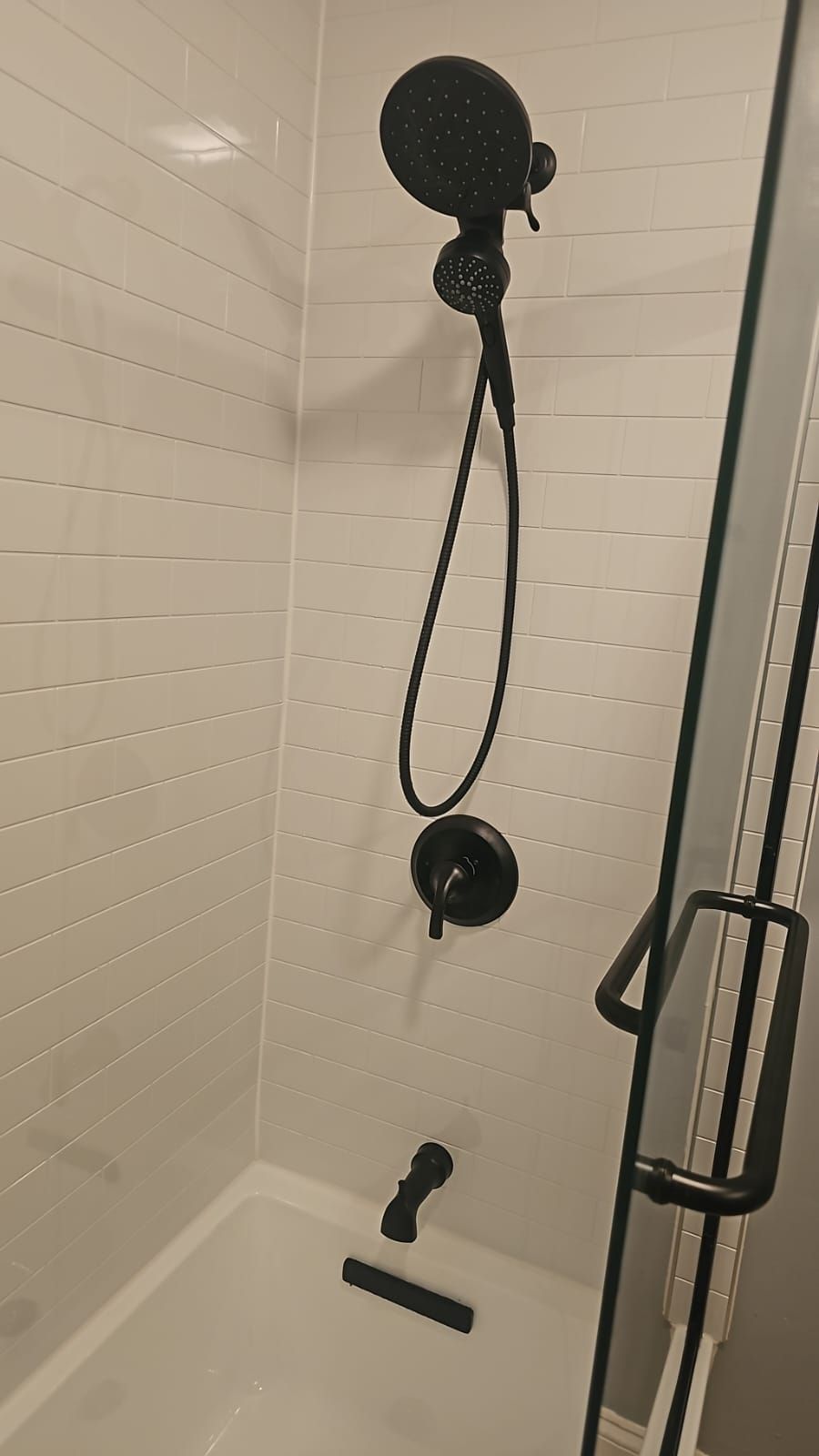 Bathroom Remodel using Samuel Mueller Shower kit by Window Depot of Annapolis