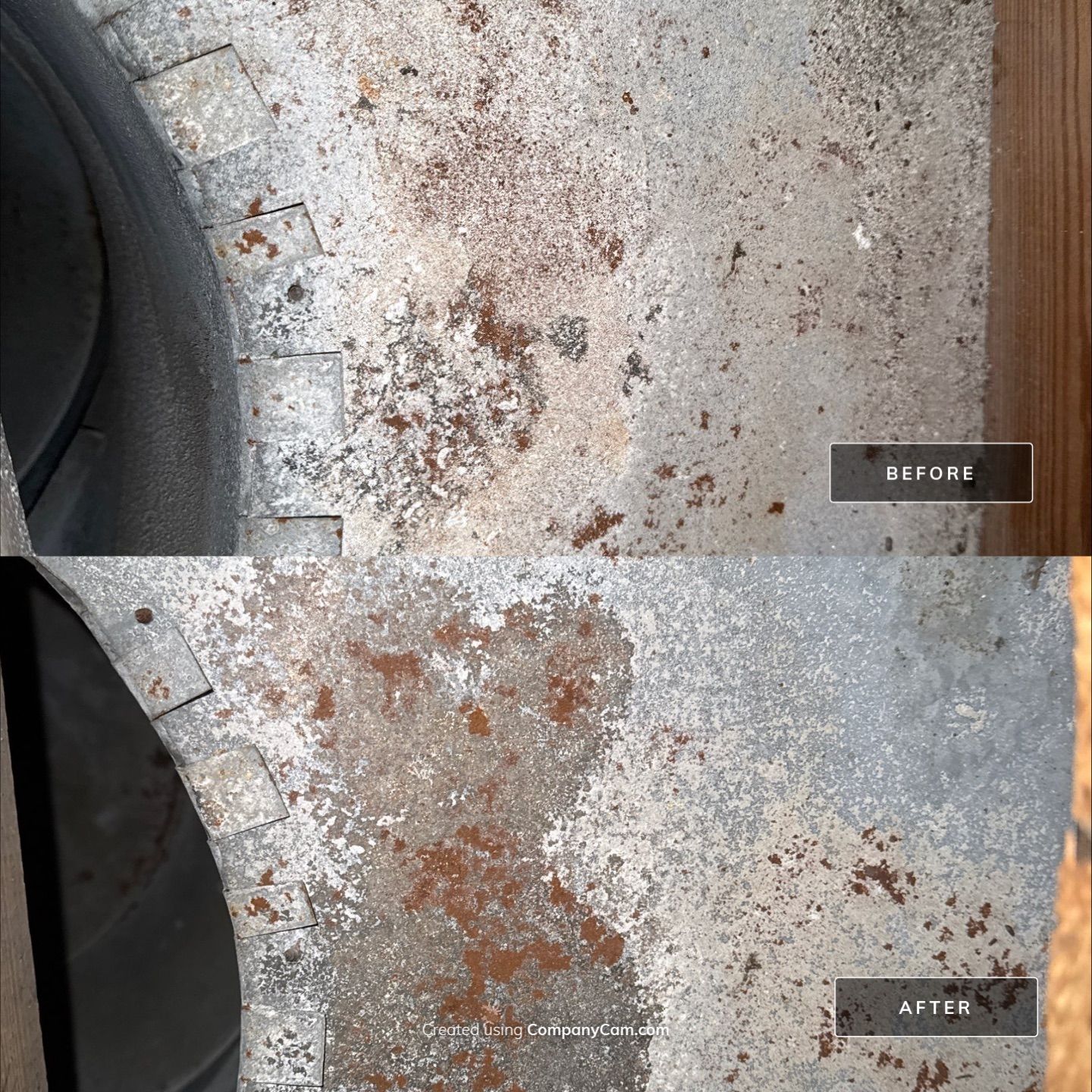 Project in Columbus by Voyager Air Duct Cleaning