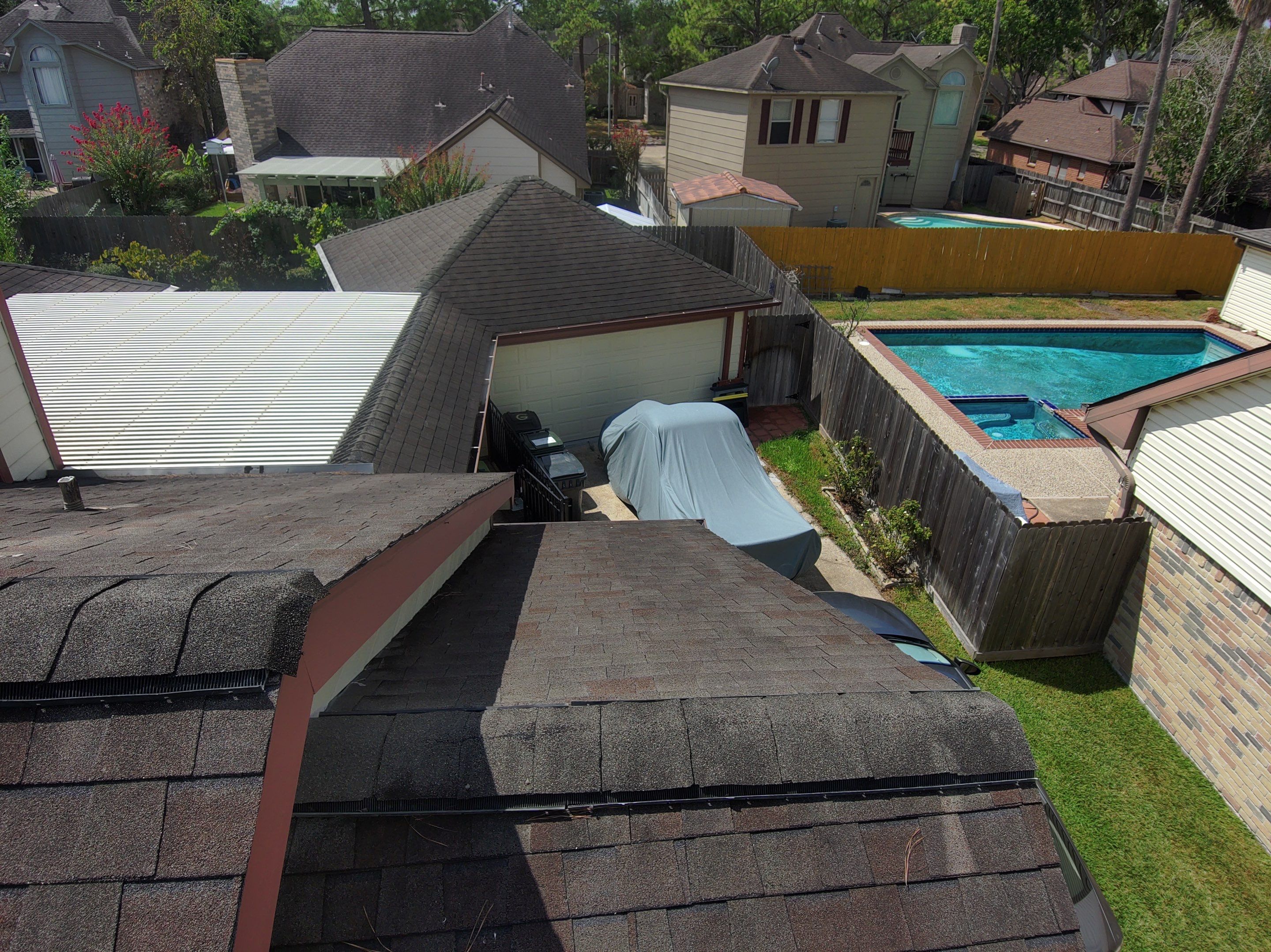 Residential Roofing Installation using Owen's Corning Duration (Lifetime) Shingles by Roof Repair Company
