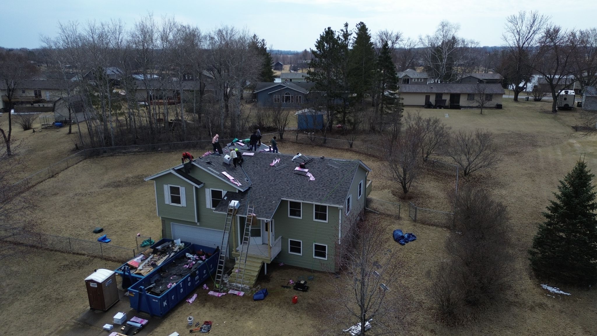 Project in Saint Joseph by CoMitted 365 Roofing & Exteriors 