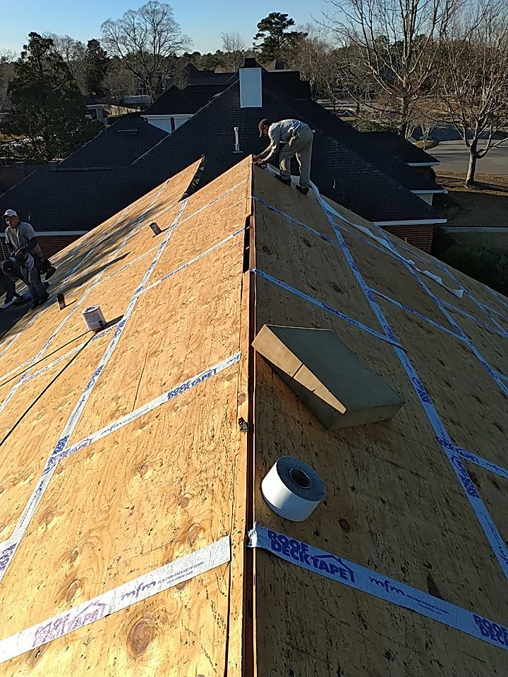 Residential Roofing Installation using Roof Replacement by American Roofing & Construction LLC