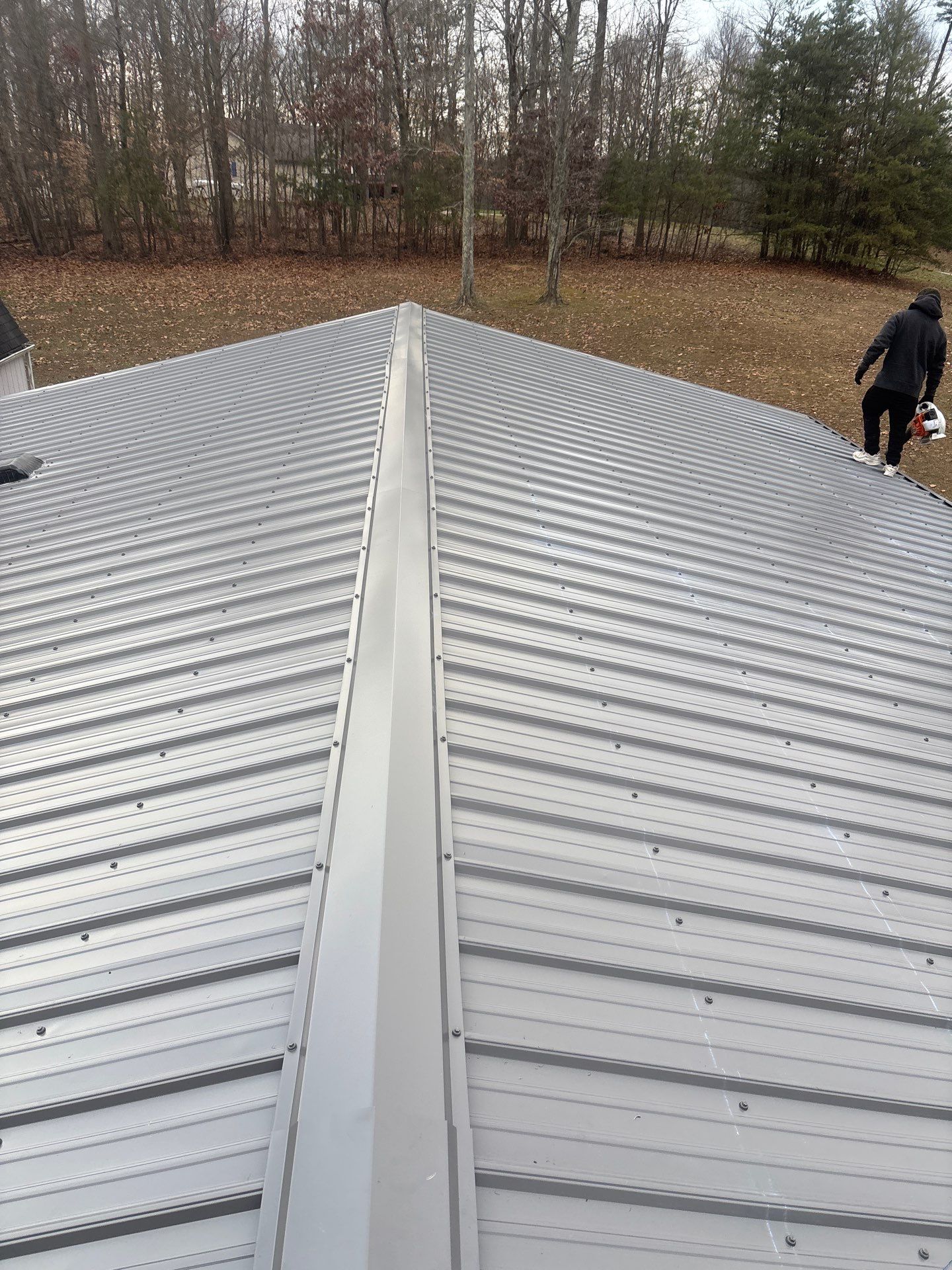 Residential Roofing Installation using Metal by Rainstoppers Roofing