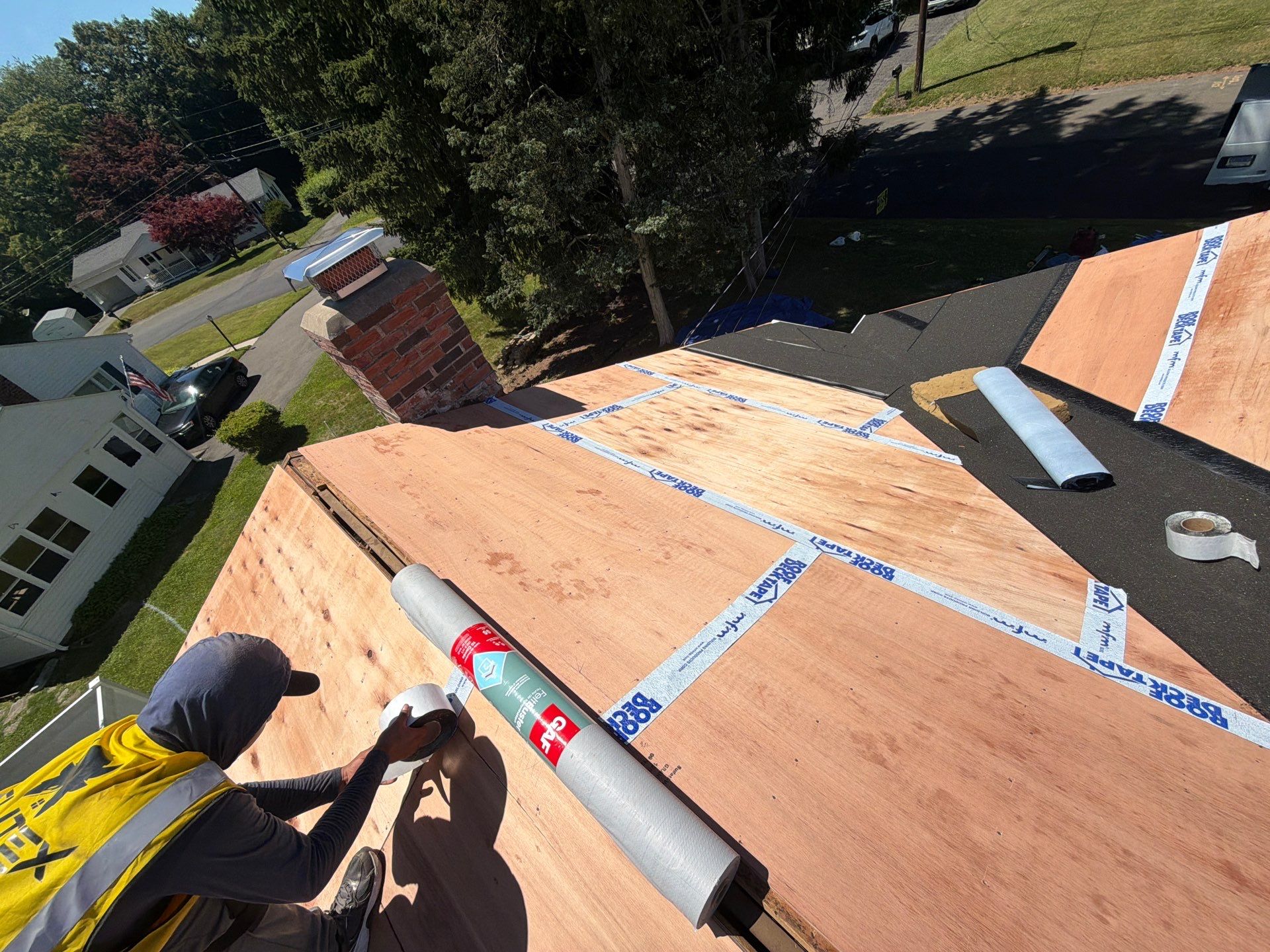 Project in Southington, CT by Elitex Roofing