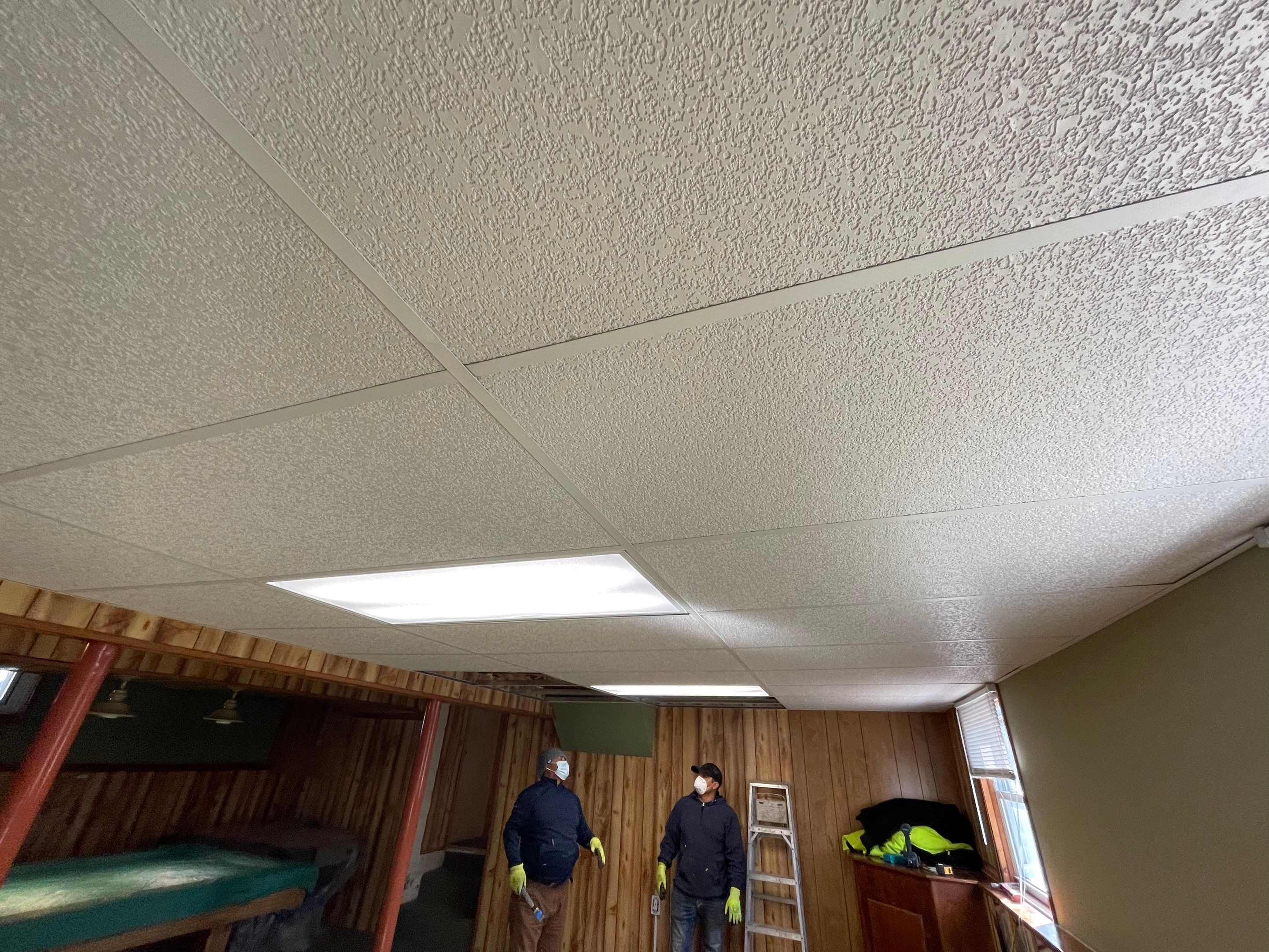 Basement Remodel using Wood by Home Concepts Construction