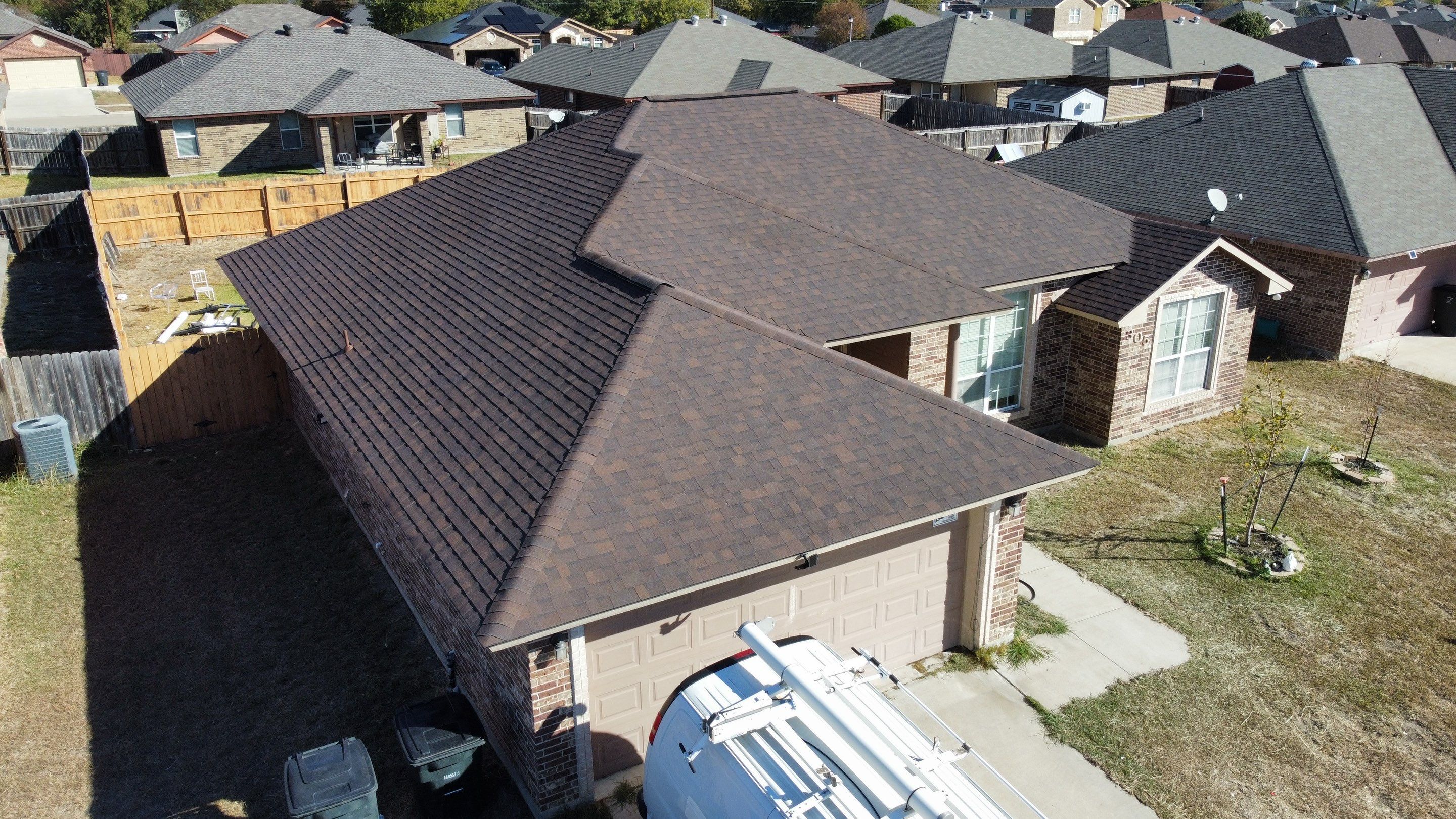 Residential Roofing Installation using Owens Corning Oakridge by Kstylez Roofing & Construction
