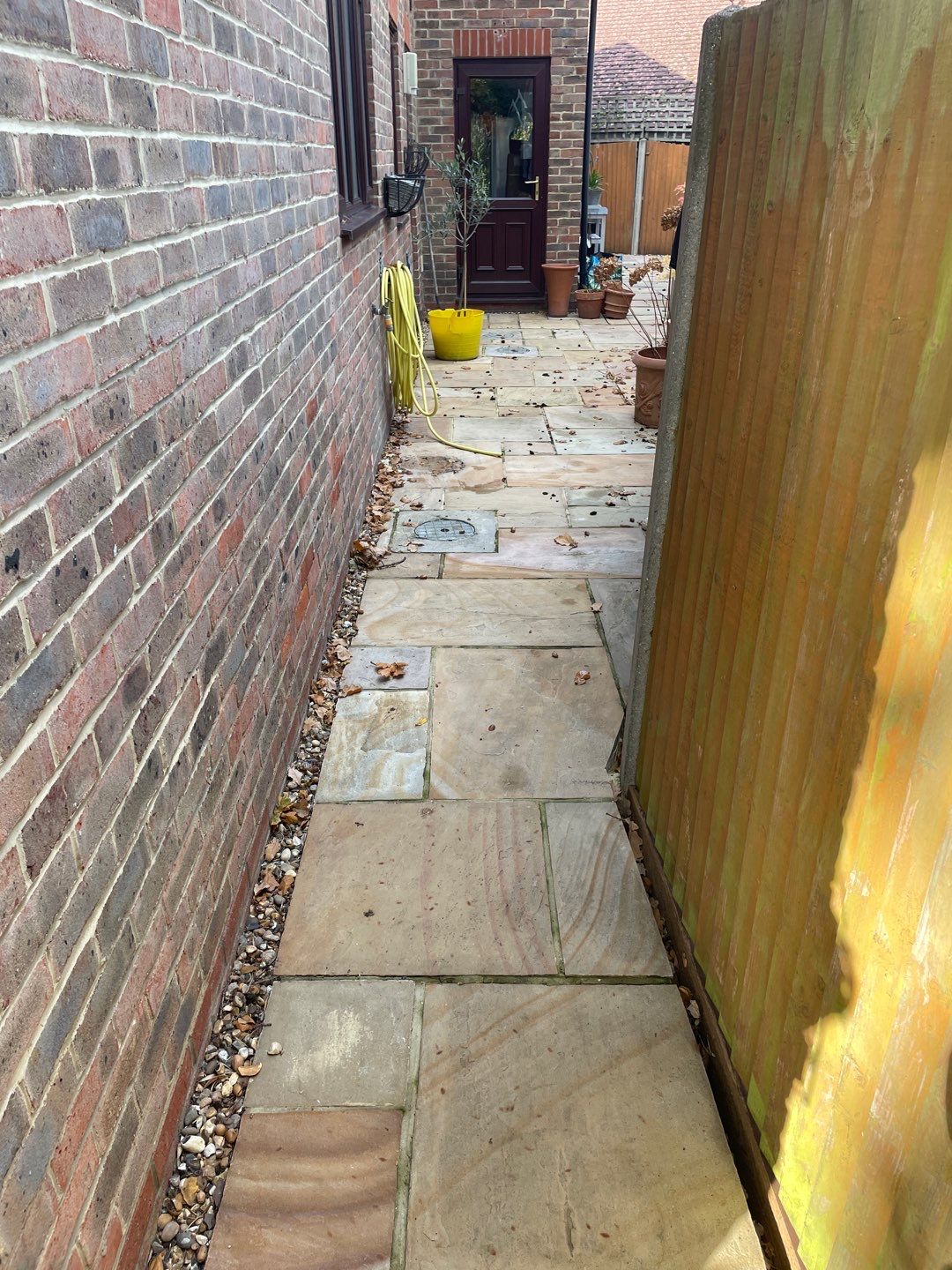 Roof Patio Driveway Clean using Honda 15lpm Low Pressure Washing Machine by Ges Exterior Cleaning ltd