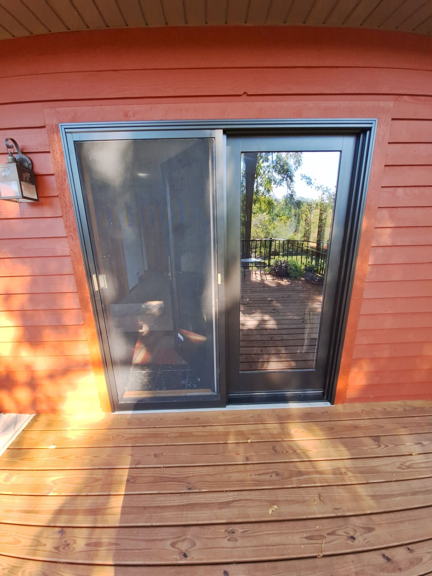 Color update with exterior staining and painting by Gordon Painting