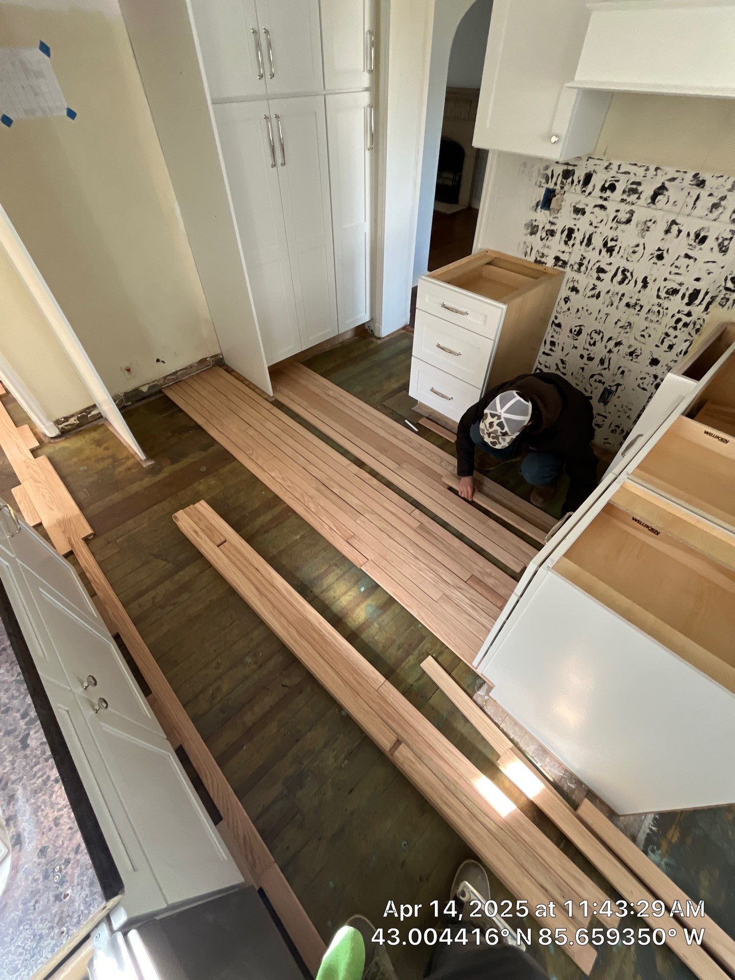 Custom Refinishing on Existing Hardwoods by RTBaldwin Hardwood Floors