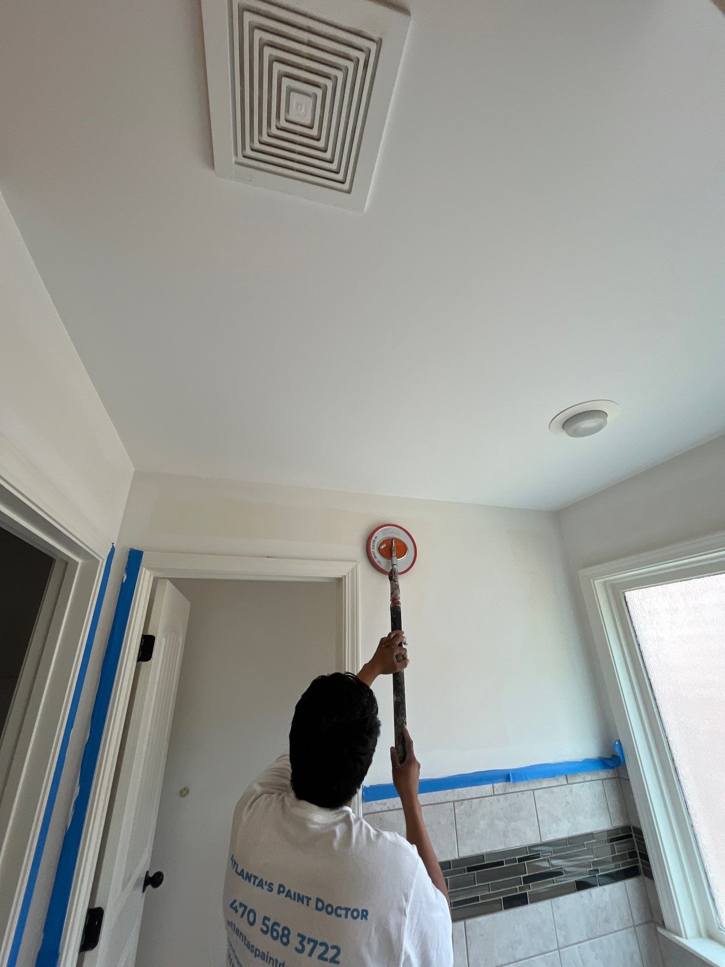 From Outdated Yellow to Timeless White by Atlanta's Paint Doctor