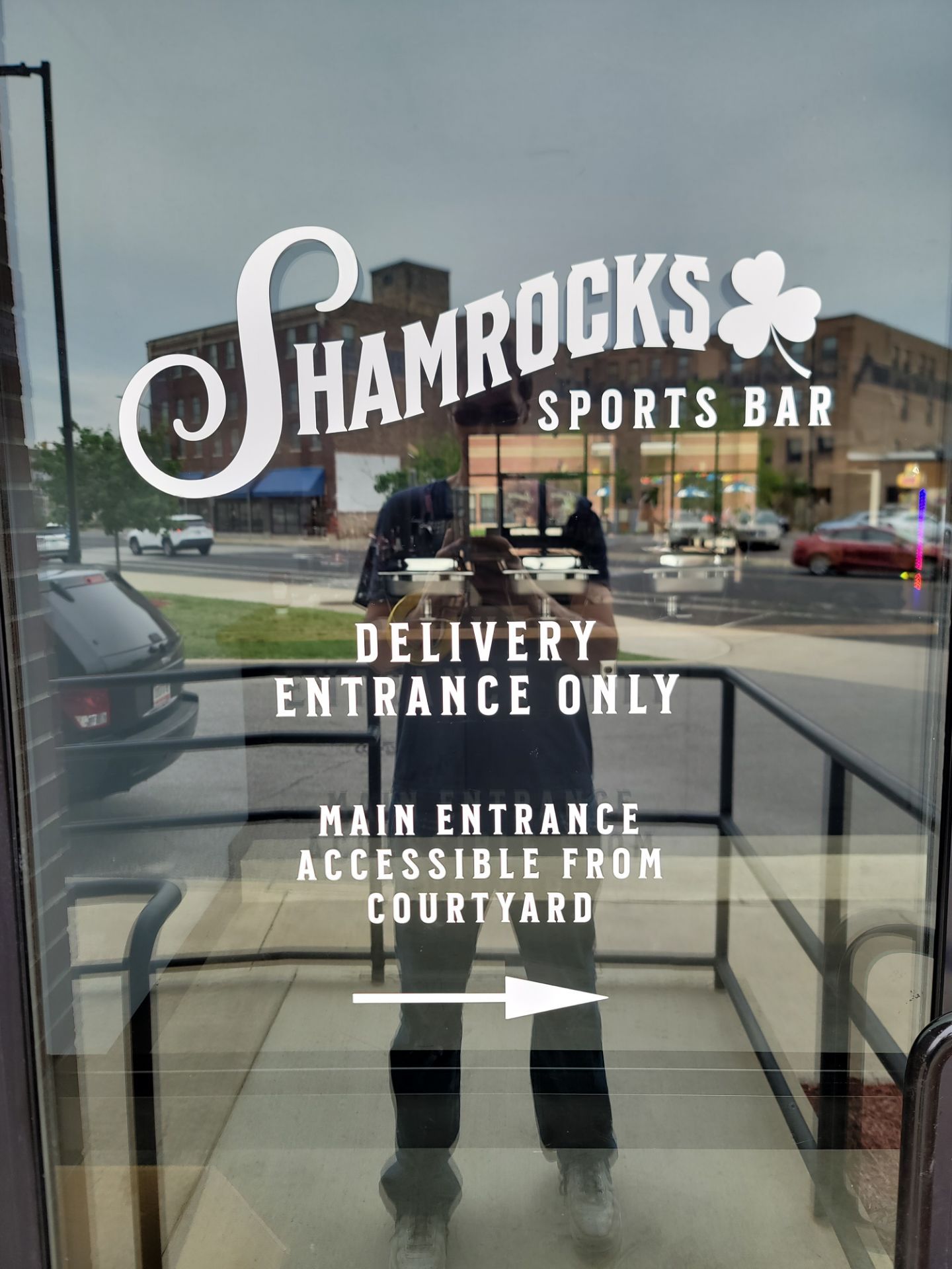 Shamrocks Sports Bar Signage Installation and Interior Renovation in South Bend by Hayes Design co