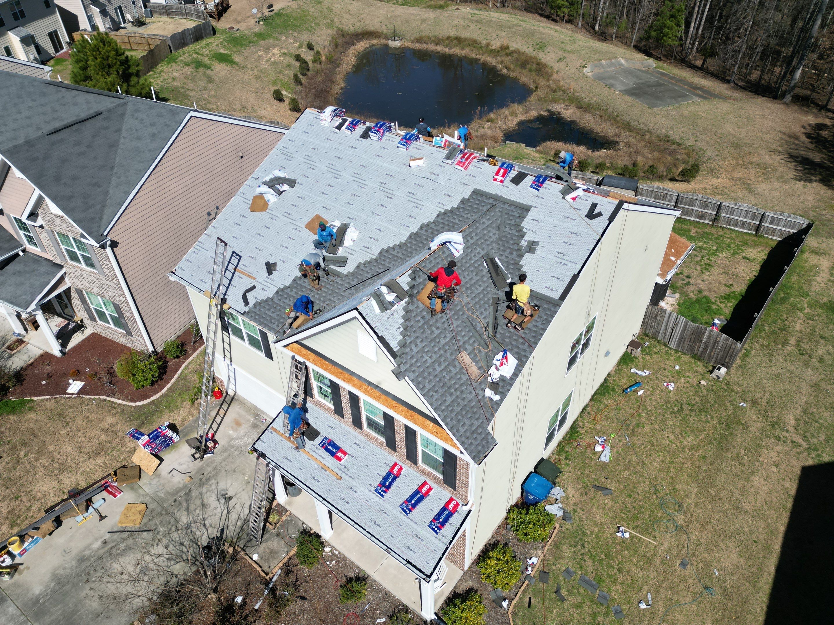 Roof Replacement - GAF Timberline HDZ Slate  by Pro Performance Roofing