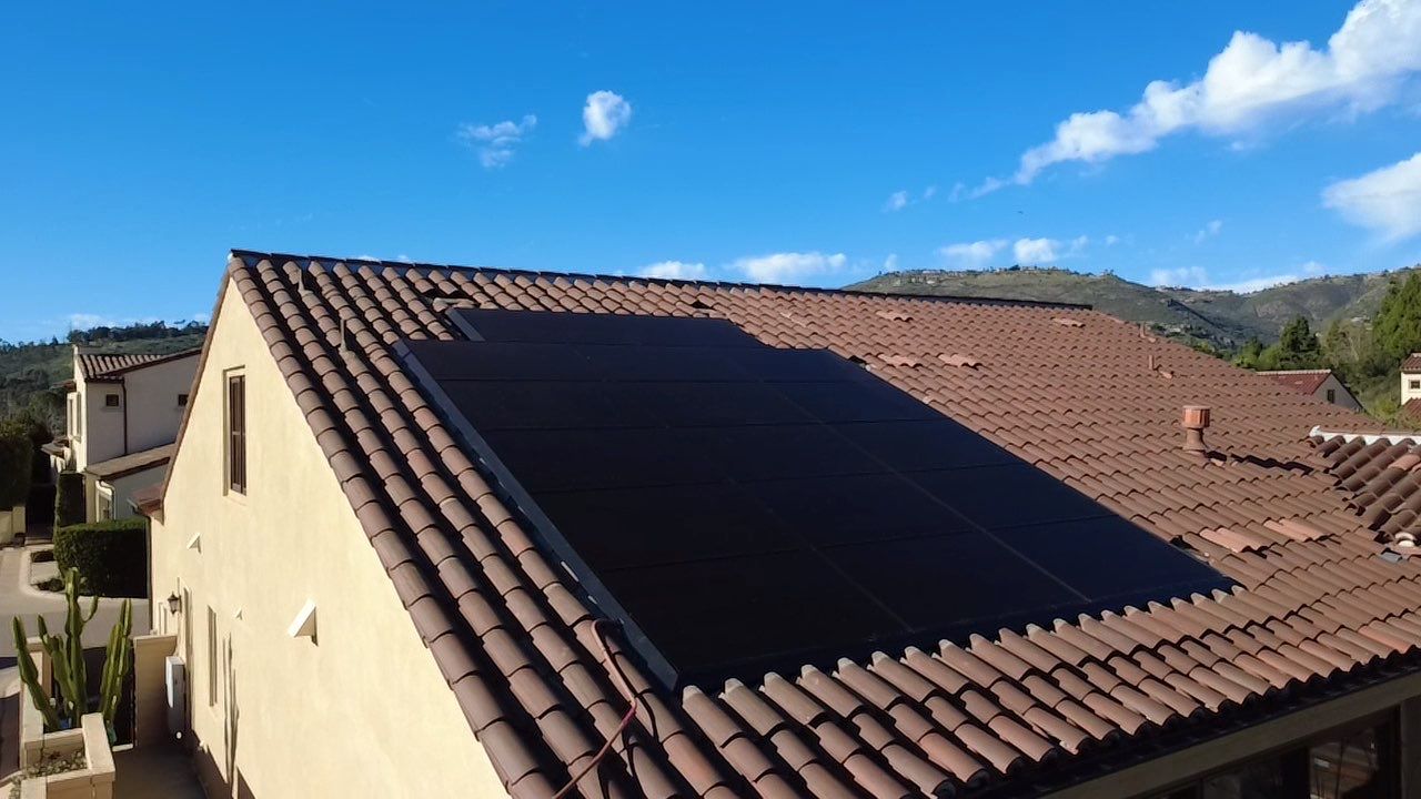 Rancho Santa Fe Solar Roof Integration & Clay Tile Roof Replacement by Zenith Roofing Services