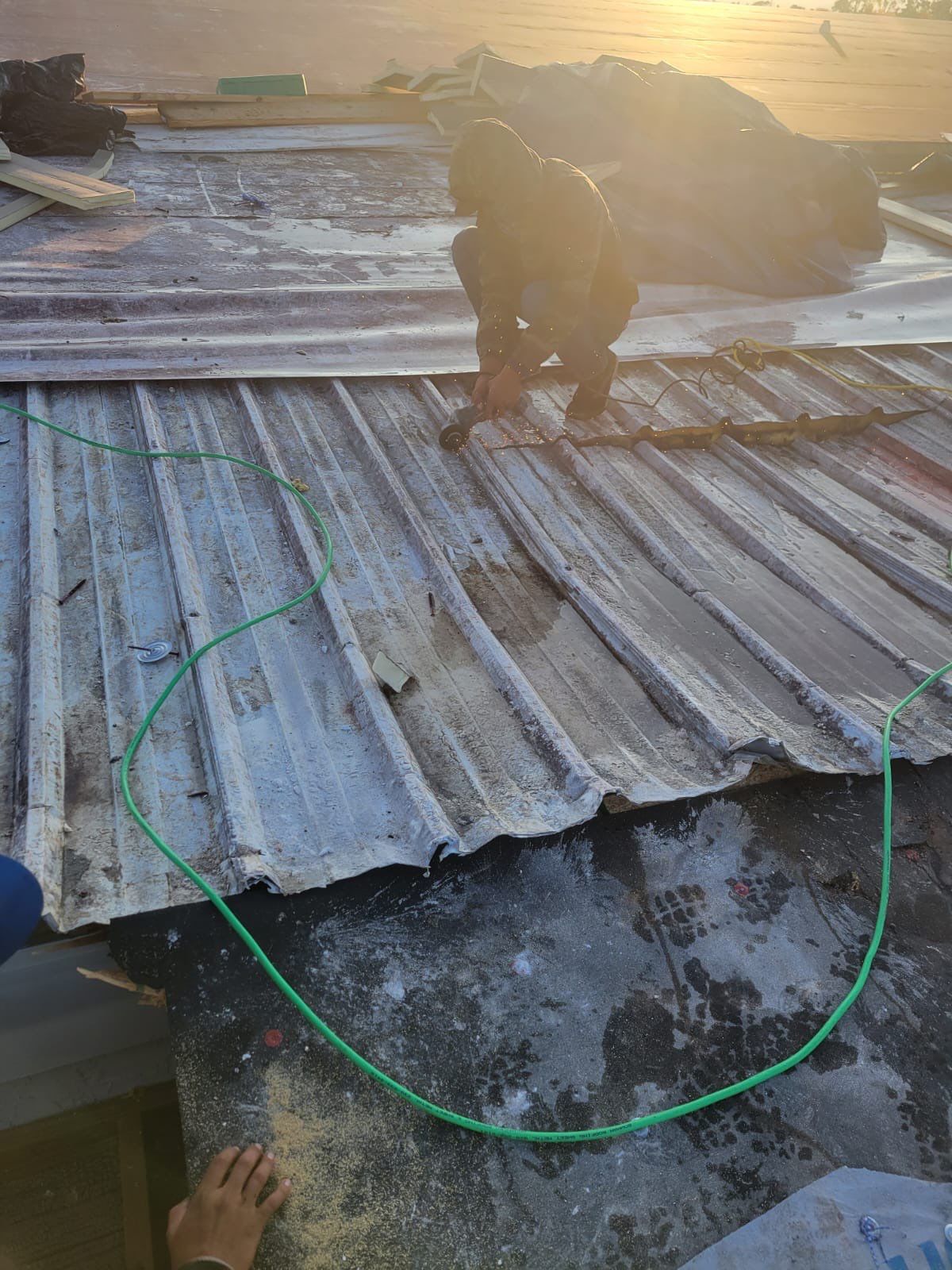 Emergency Repair on School from Storm Damage by Four Peaks Roofing