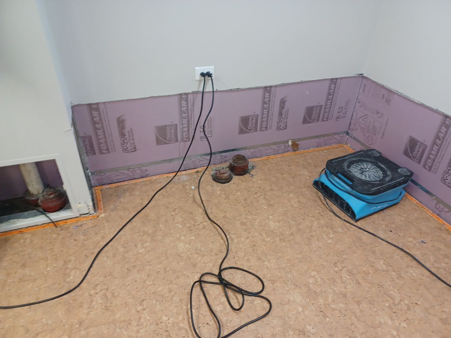 Project in Huntington Woods by EzDry Water Mitigation & Property Restoration