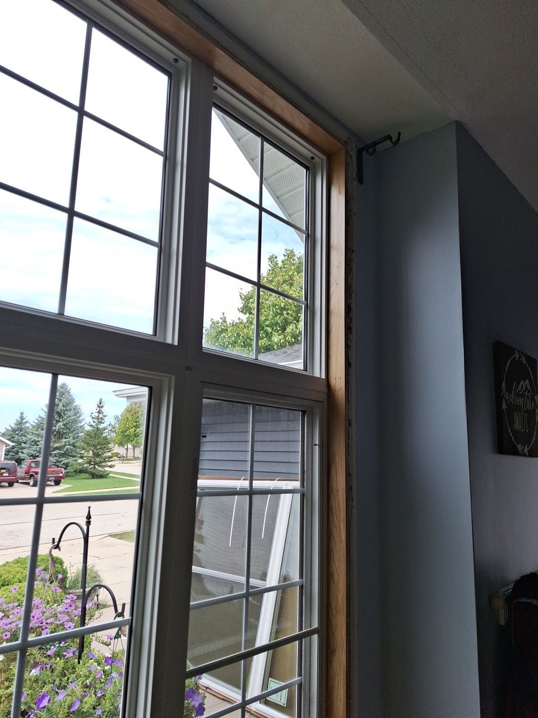 Window Installation using Provia Windows by Total Restoration Services 