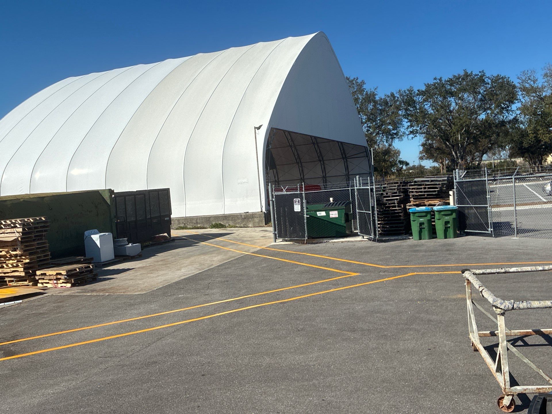 Industrial Safety Line Striping and Thermoplastic Walkways in Sarasota by Everline Coatings & Services - Southwest FL