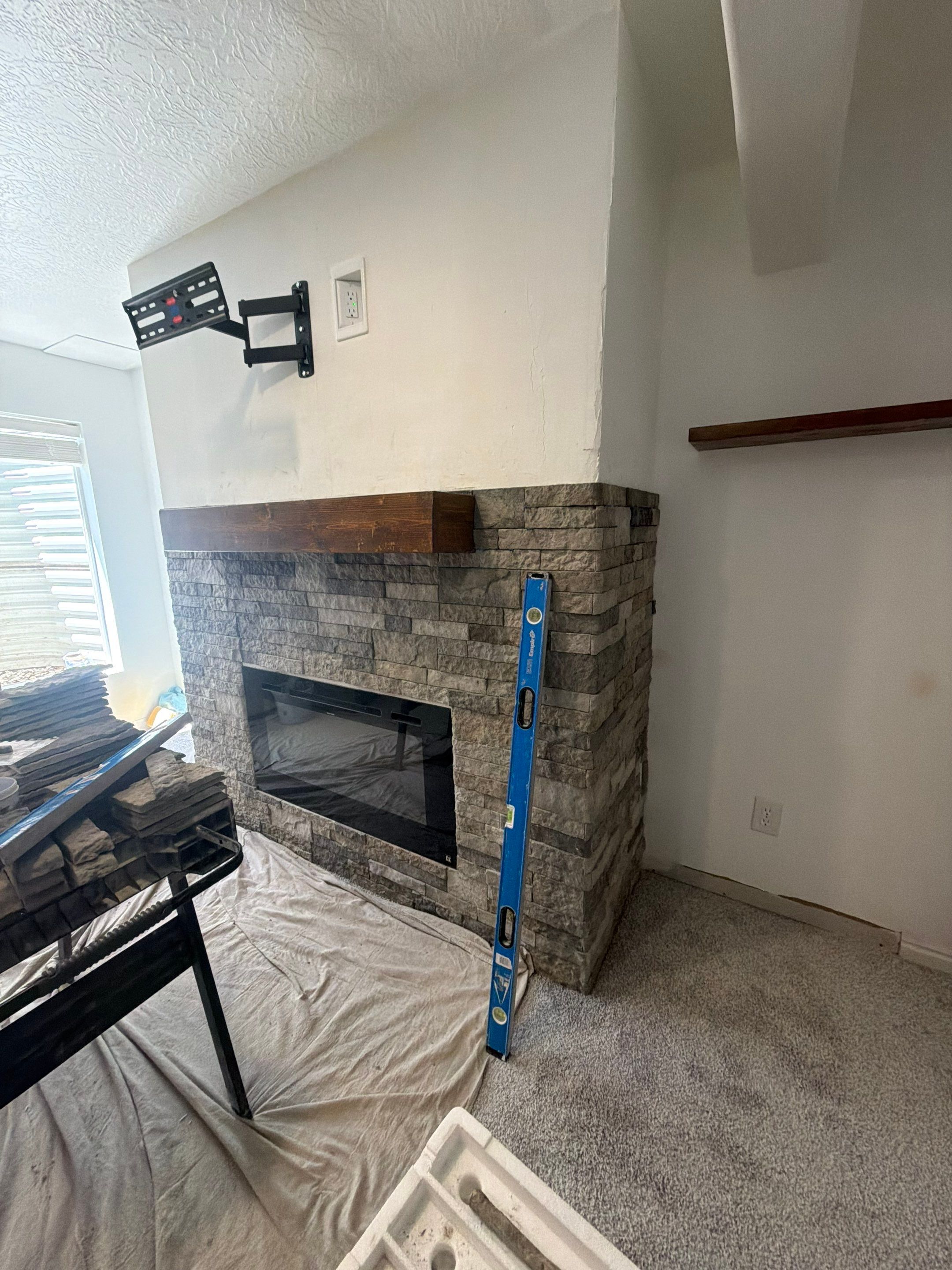 Fireplace Project in Murray by Rudd Builders LLC