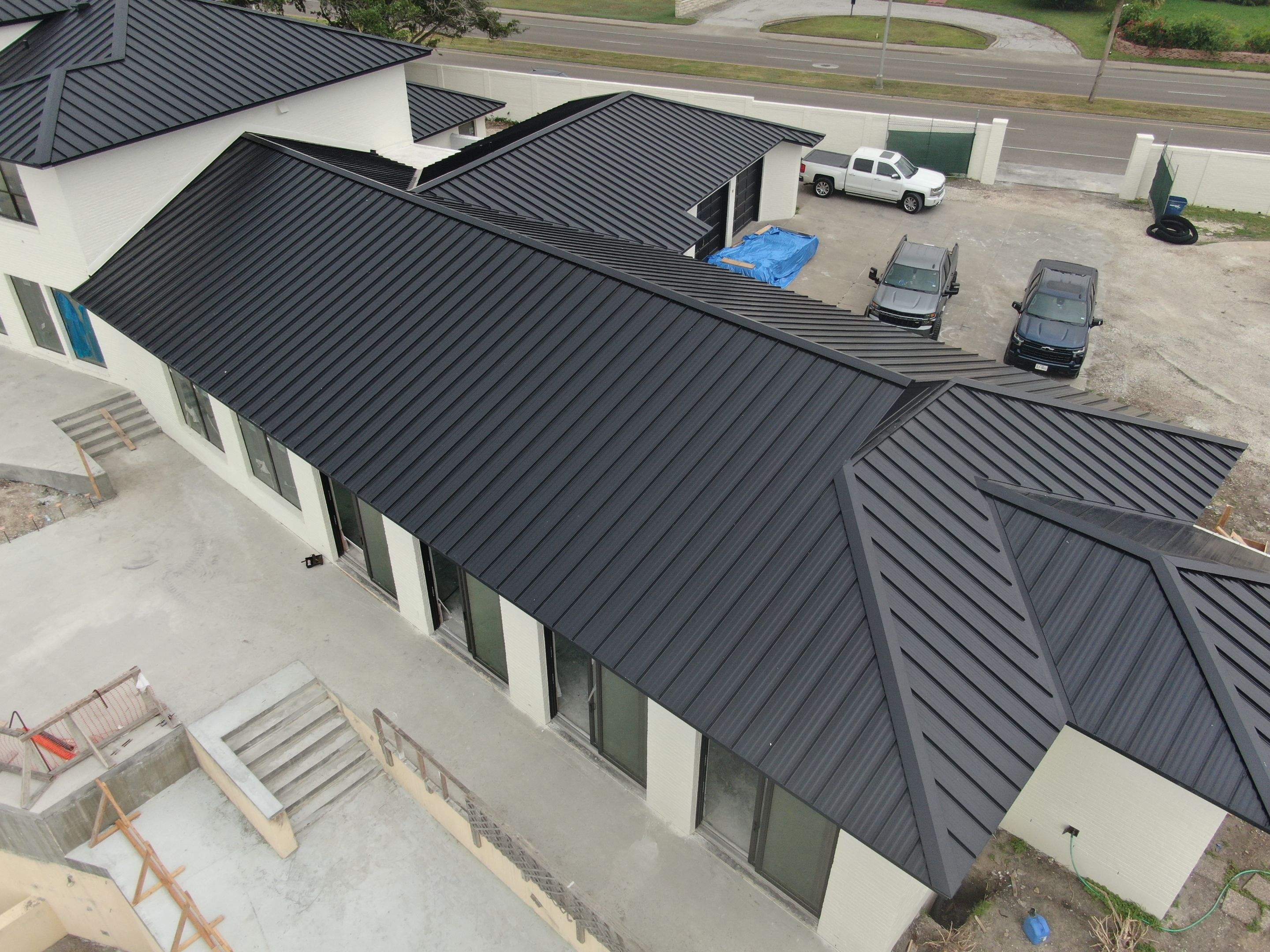 Megalodon Metal Roof on Corpus Bay by Bayfront Roofing and Construction