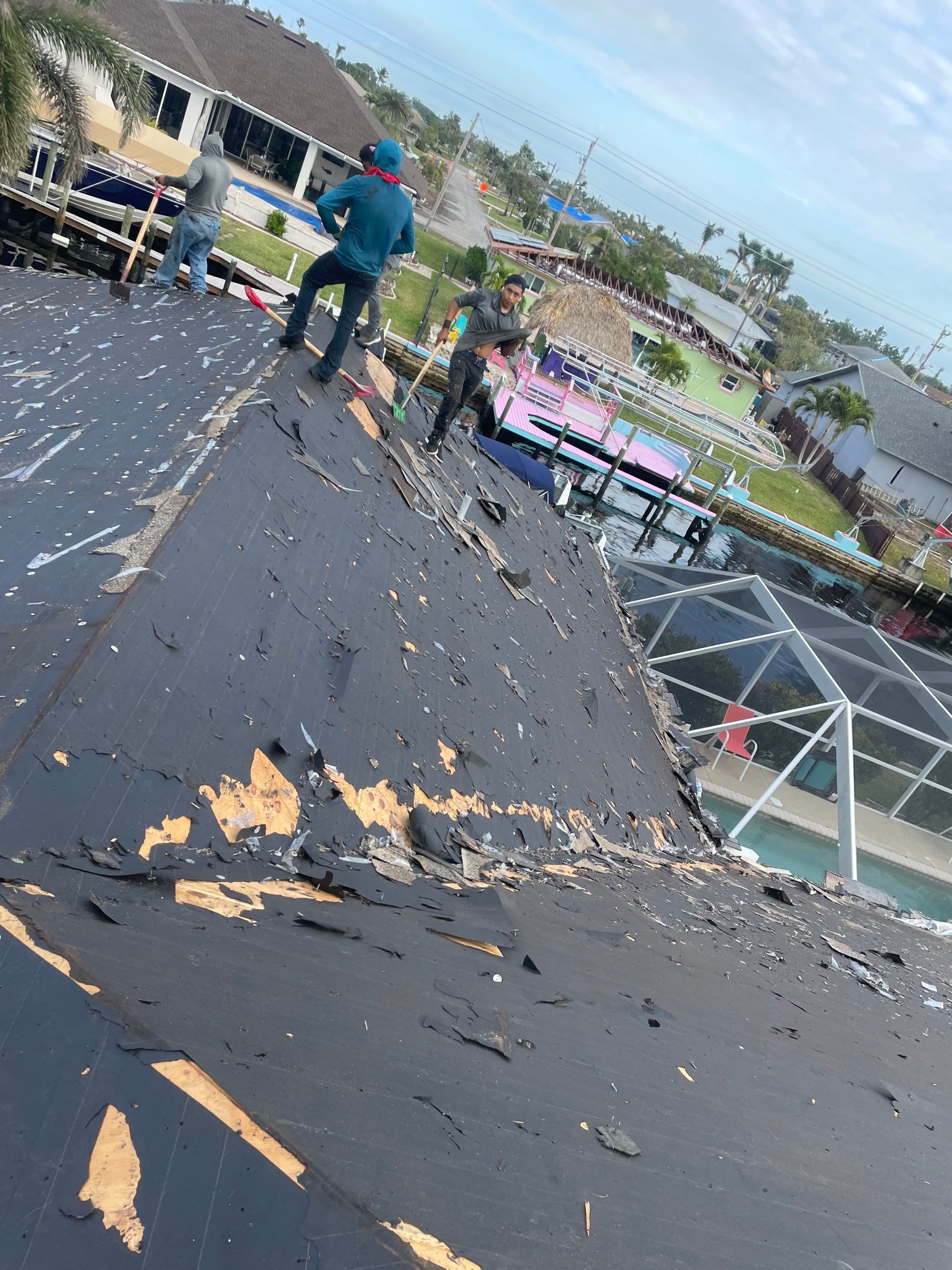 Residential Roofing Installation using Owens Corning Duration Shingles by Four Peaks Roofing