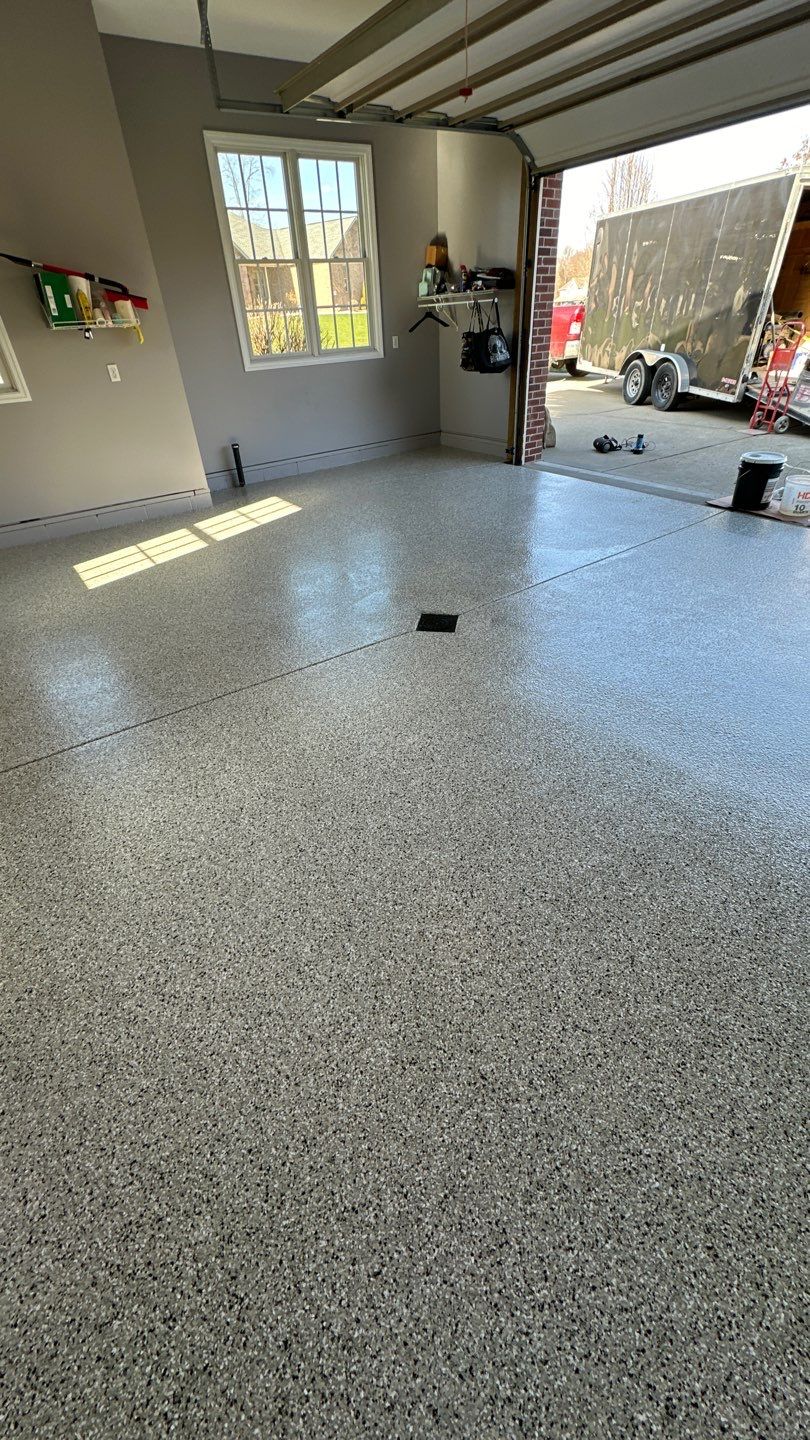 Driveway + Garage + Walkway Project in Meridian by Floors in a Day, Inc