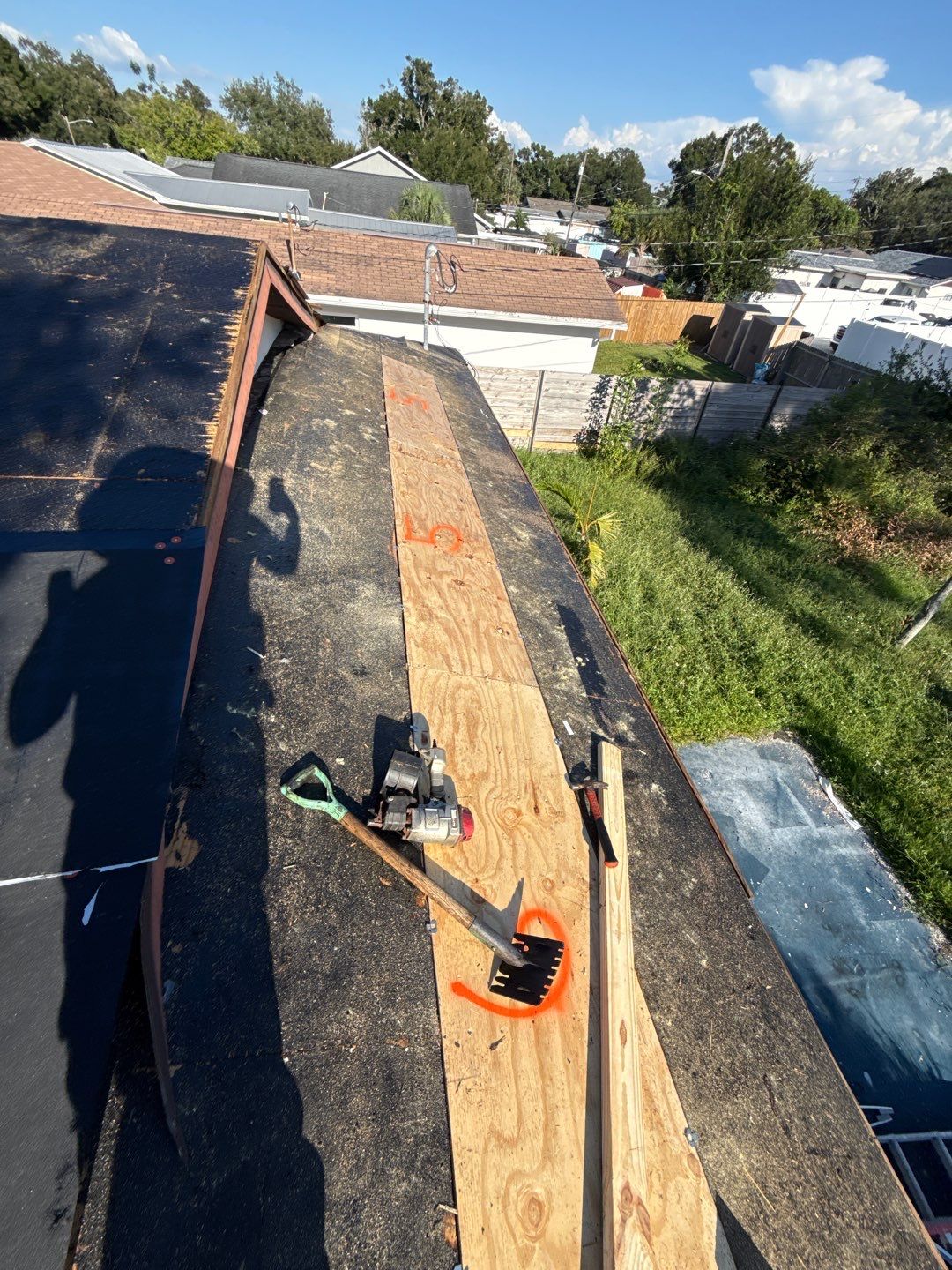 Project in St. Petersburg 33703 by Mitchell Roofing Company LLC