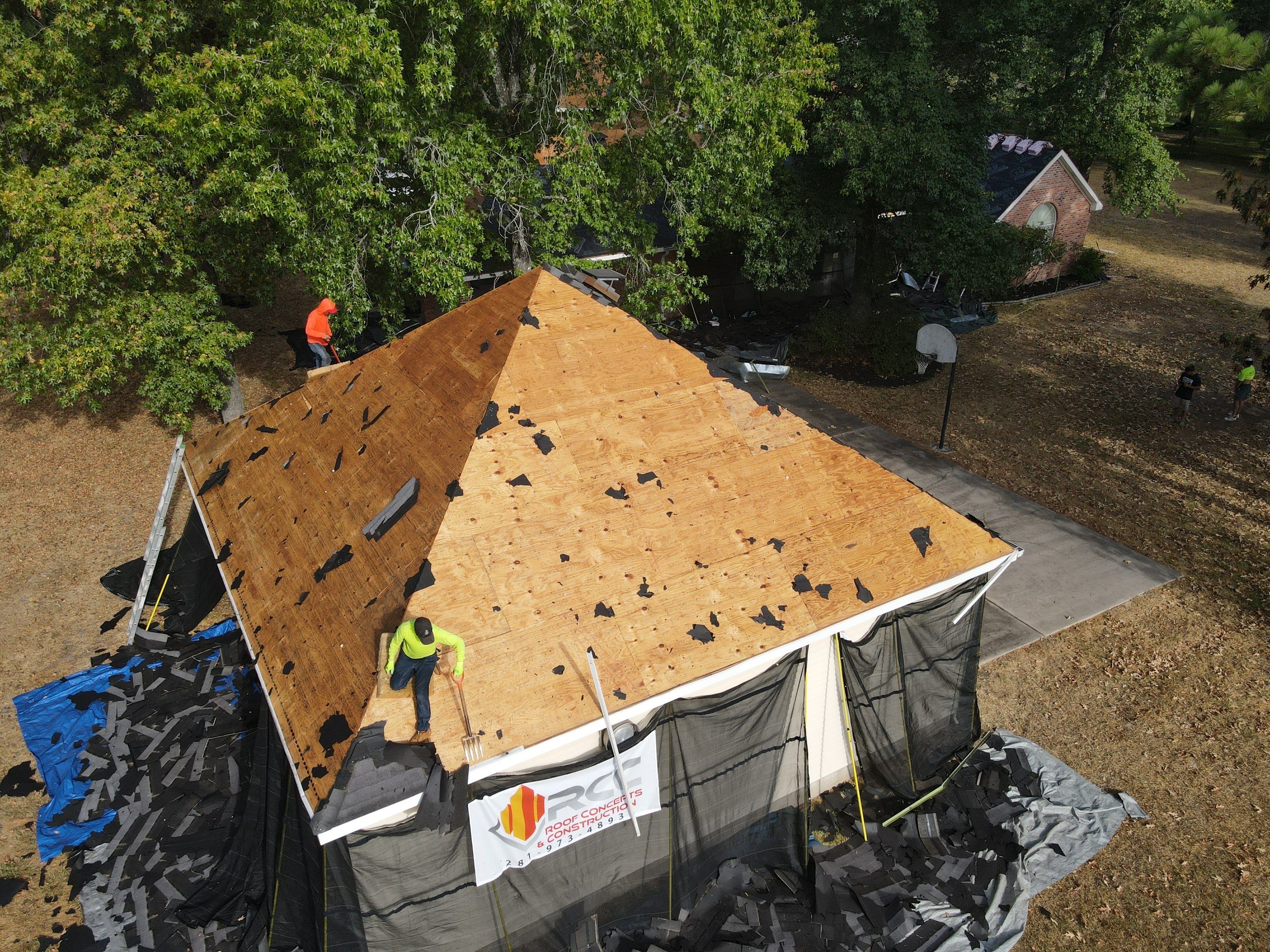 Residential Roofing Installation using Owen's Corning by Roof Concepts Construction