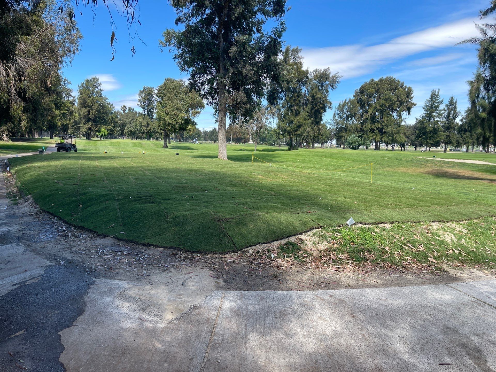 Project in Concord by A - G Sod Farms