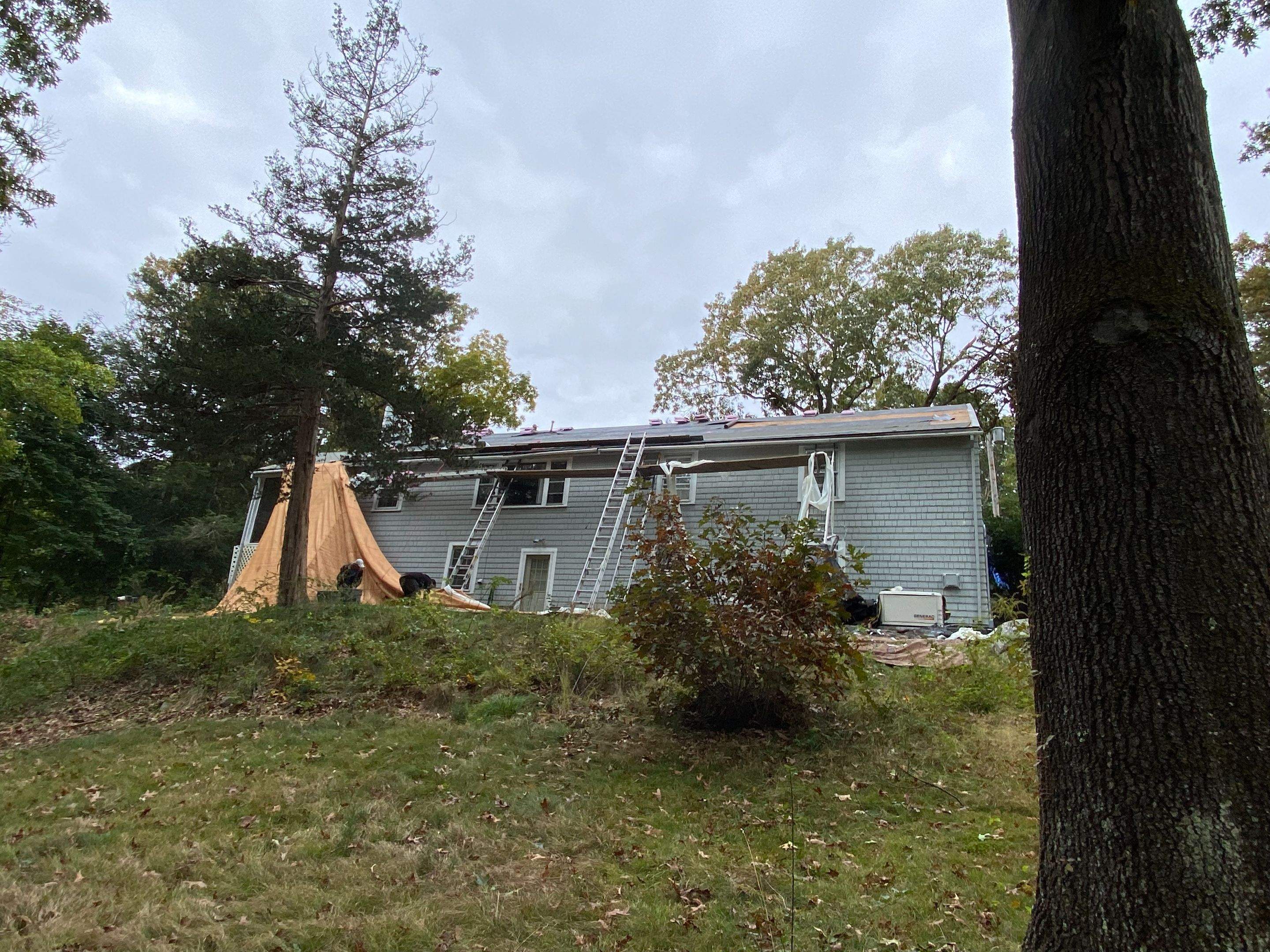 Roof Replacement + New Gutters & Guards — Chelmsford, MA by Mighty Dog Roofing of Greater Middlesex County