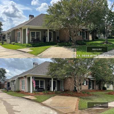 DEMO / BED PREP / CUT IN BED EDGES / MULCH INSTALL using BULK ORGANIC GARDEN SOIL