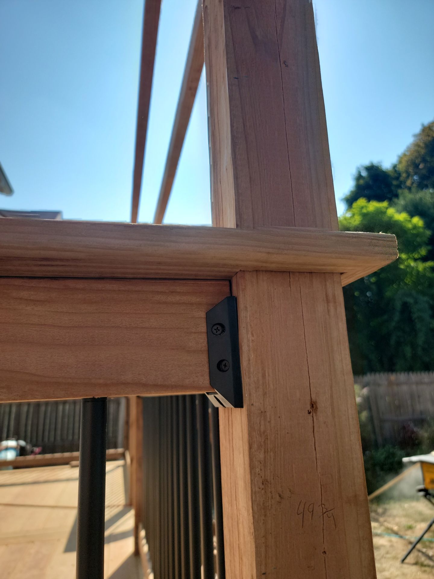 TREATED LUMBER DECK  by Avalon Roofing and Exteriors
