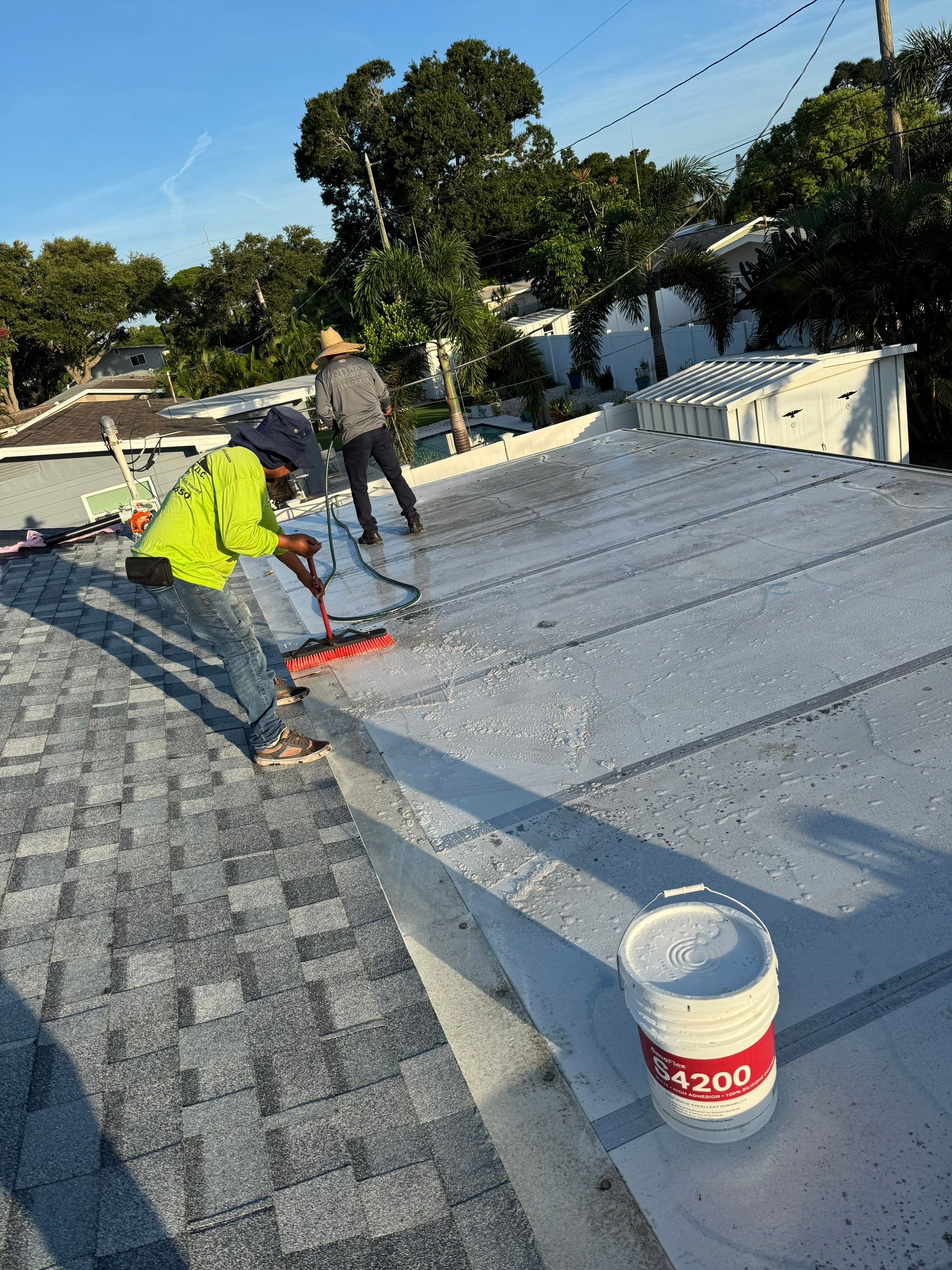 Project in St. Petersburg 33710 by Mitchell Roofing Company LLC 