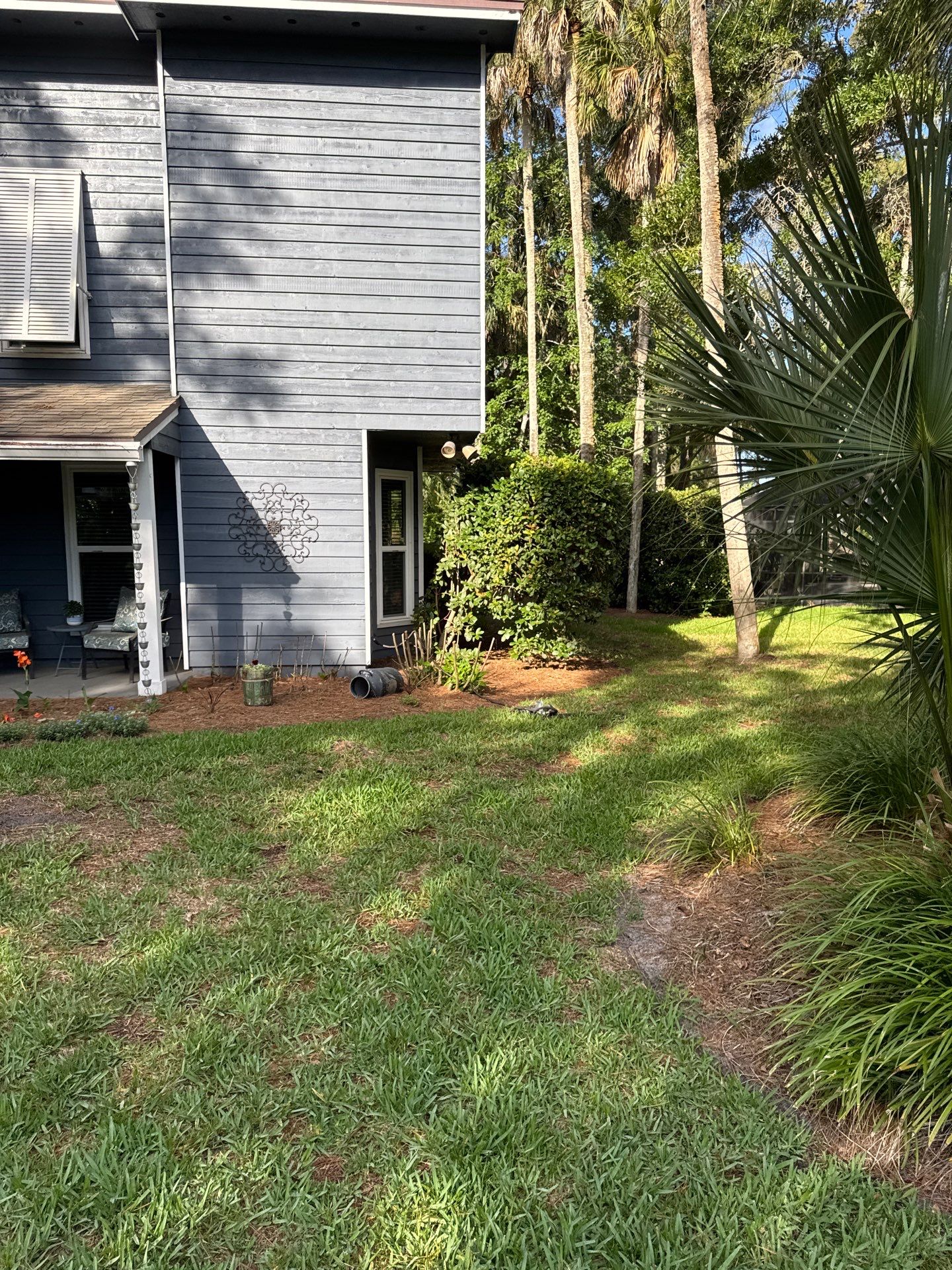 Residential | Pine Straw Install by ProGreen Services