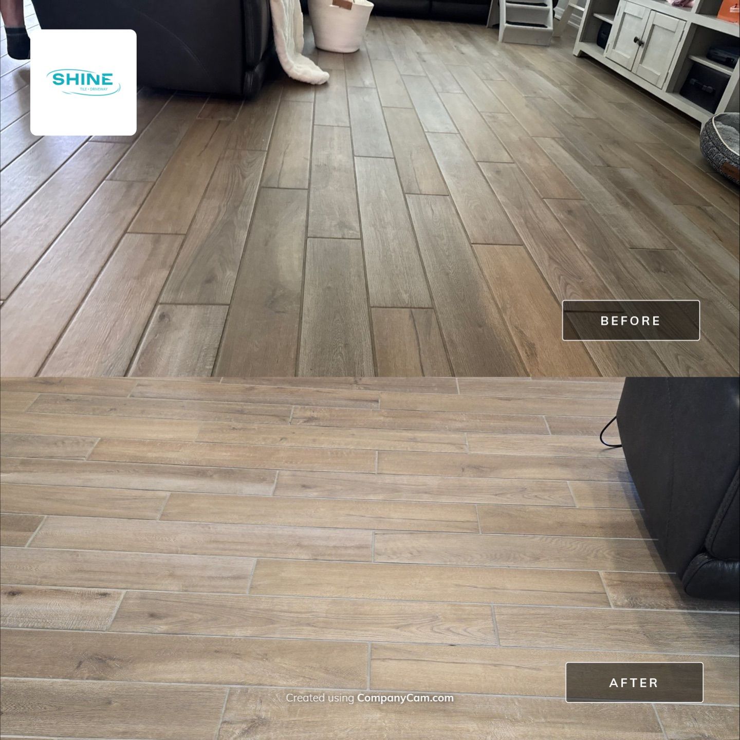 Project in Balcones Creek by SHINE Tile and Grout Cleaning