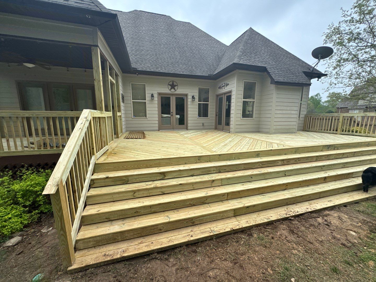 Long Leaf Lake - Deck by Pillar and Pine