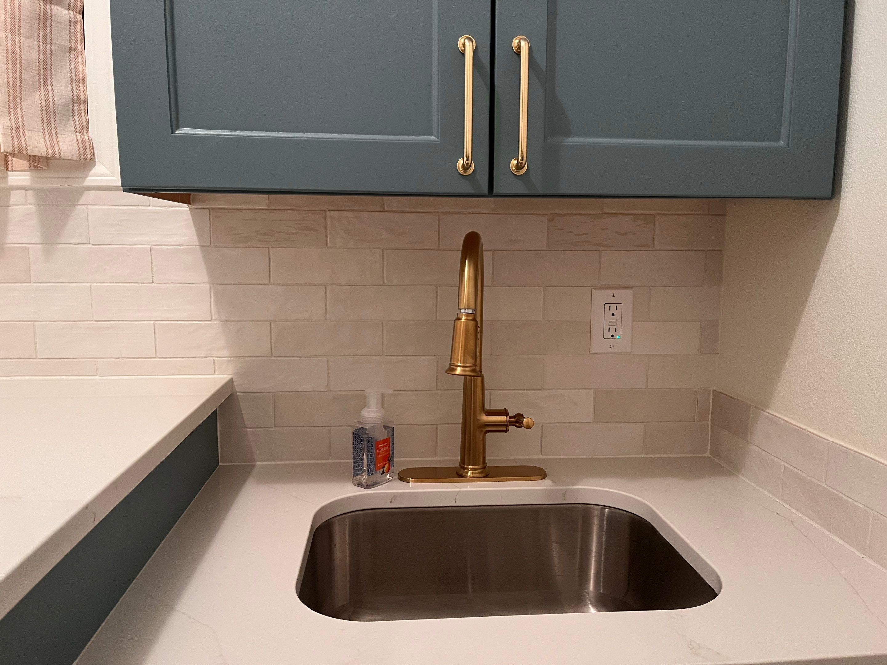 West Linn Laundry Room Renovation with New Cabinetry by American Made Construction 