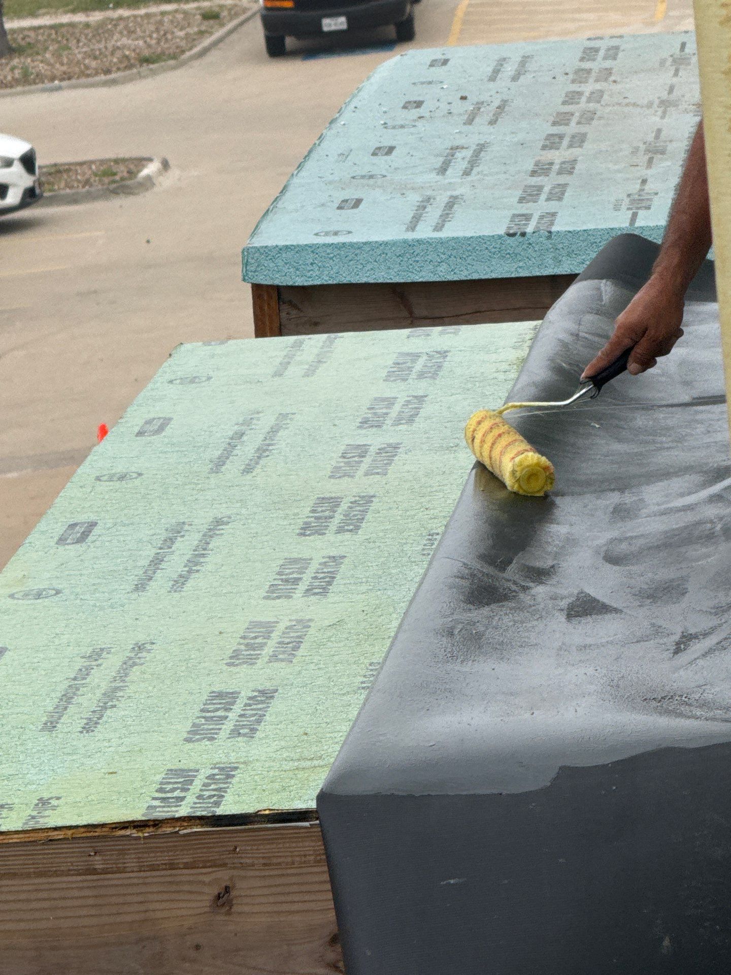 Walk Out Patio Cover by Bayfront Roofing and Construction