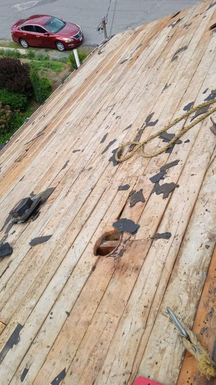 Solar Panel Removal & Full Roof Replacement in Fitchburg, M by JOHNNYS PRO
